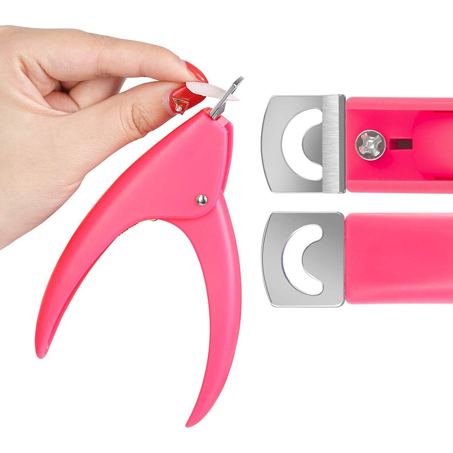 12 Clips de Uñas Benbeno + Cortador de Tips de Uñas Falsas