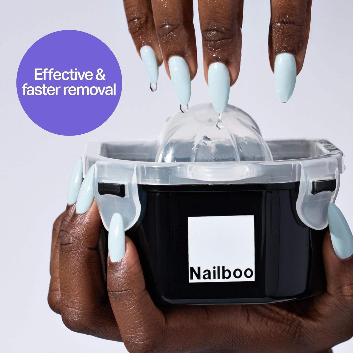Removedor de Esmalte de Uñas Nailboo 100% Acetona 473 ml