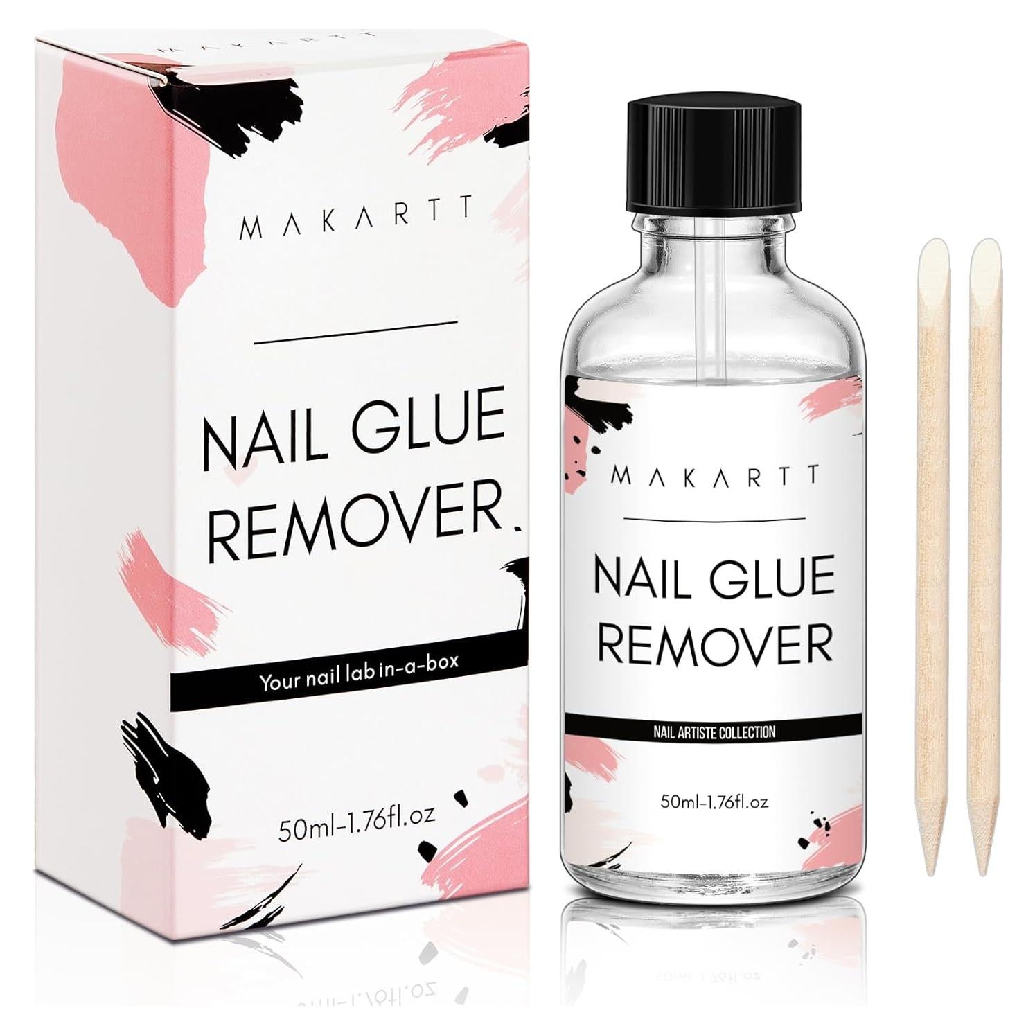 Removedor de Pegamento para Uñas Makartt 50ML Sin Acetona