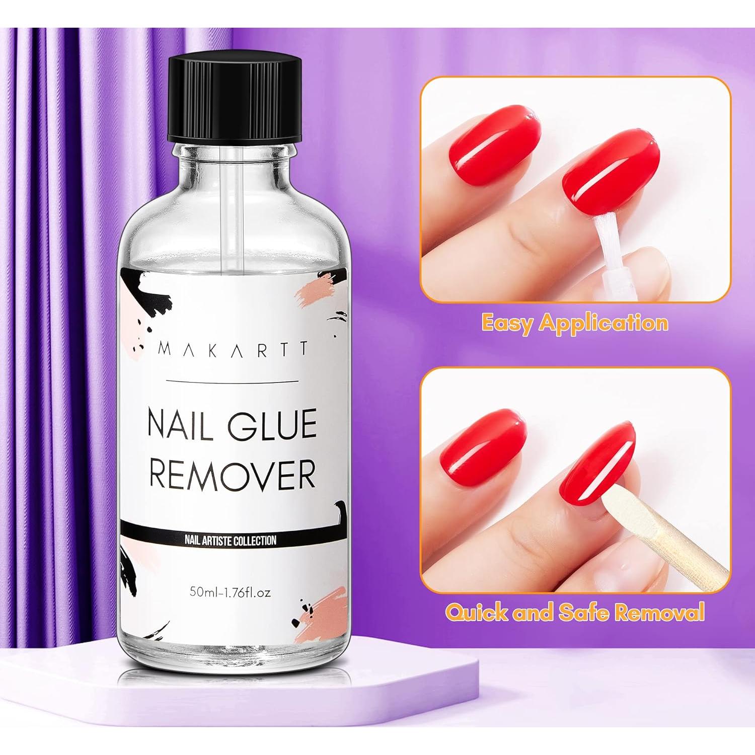 Removedor de Pegamento para Uñas Makartt 50ML Sin Acetona