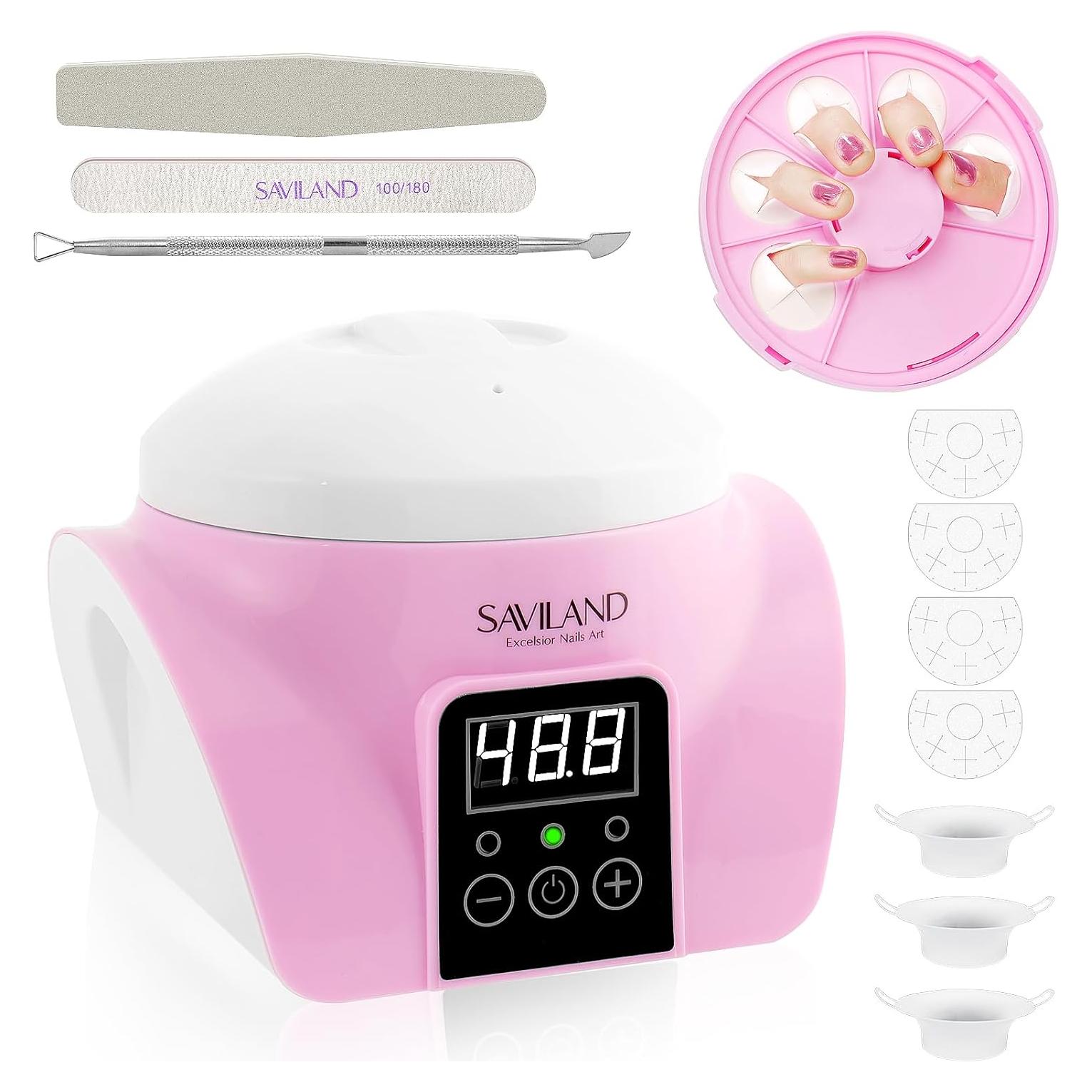 Removedor de Esmalte de Uñas por Vapor SAVILAND Rosa