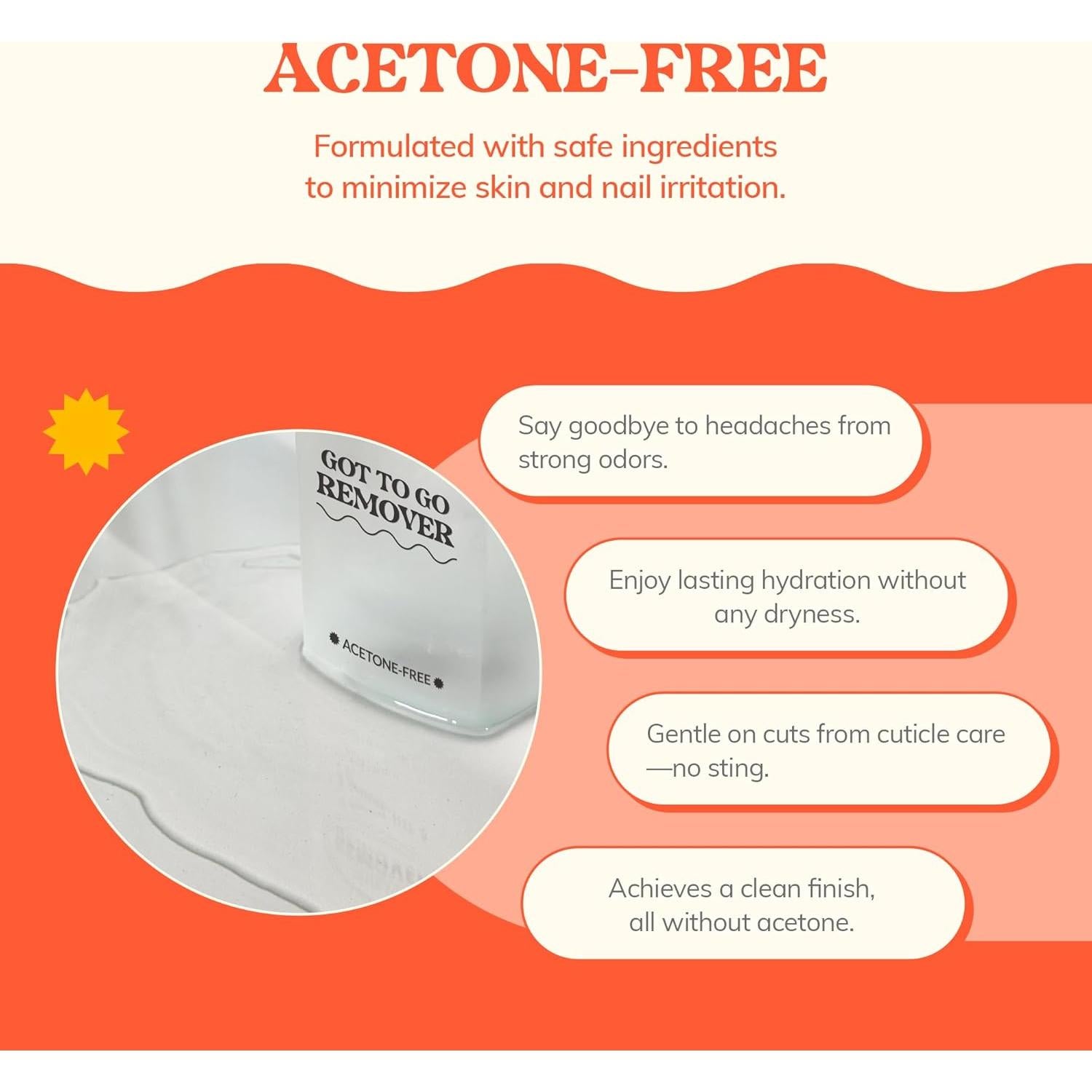 Got To Go Remover heyhae - Removedor de Gel para Uñas 150g