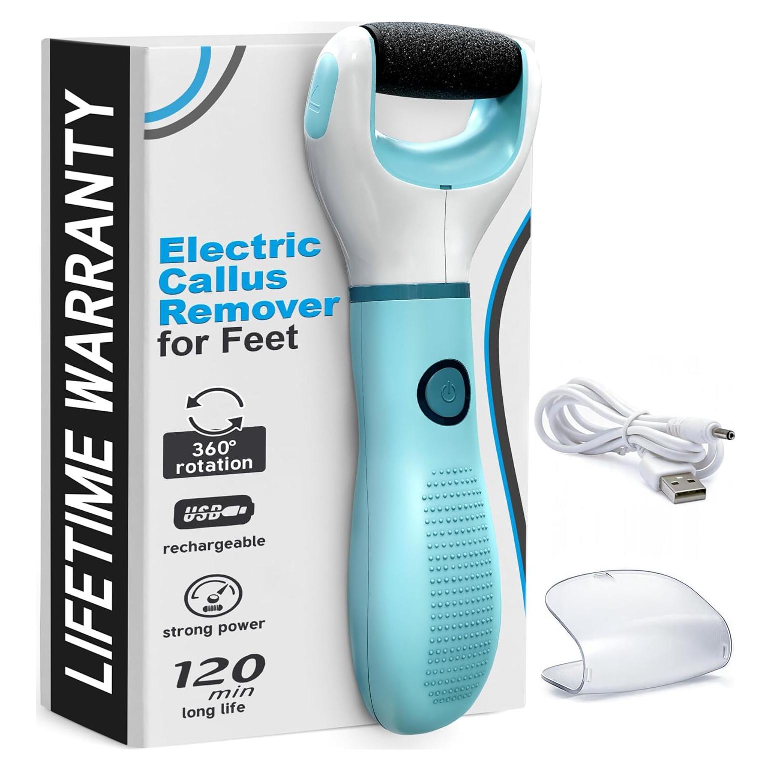 Removedor de Callos Eléctrico AZZORI HF2020A 2800 RPM Azul