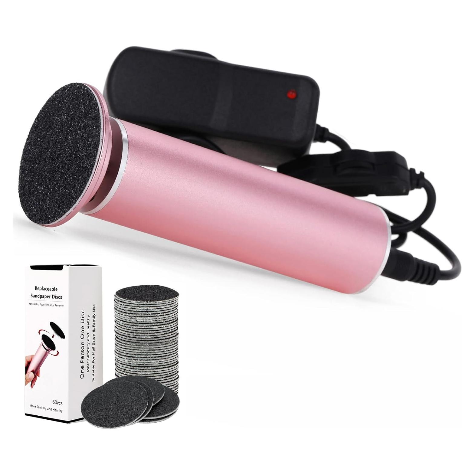 Removedor de Callos Eléctrico I.B.N FCR-1 Rosa Ajustable