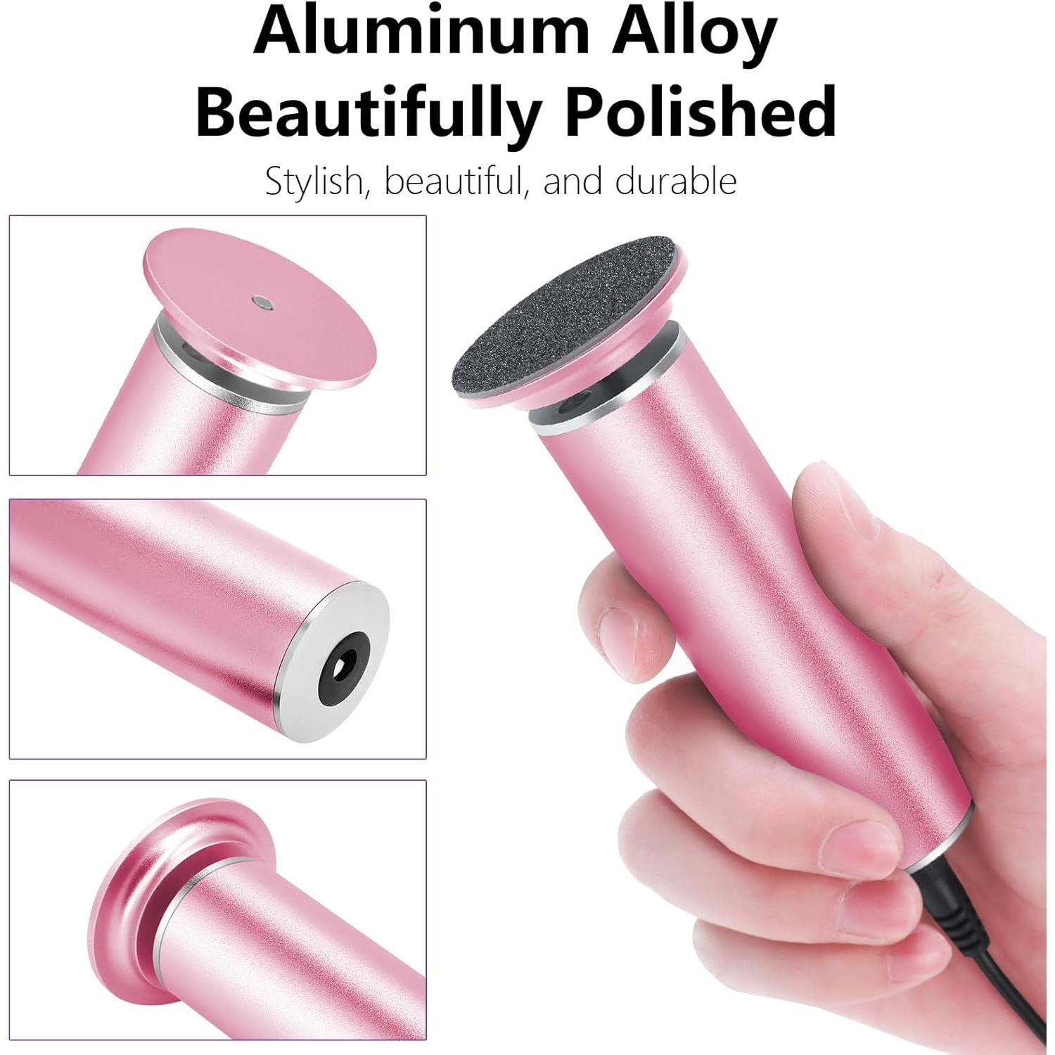 Removedor de Callos Eléctrico I.B.N FCR-1 Rosa Ajustable