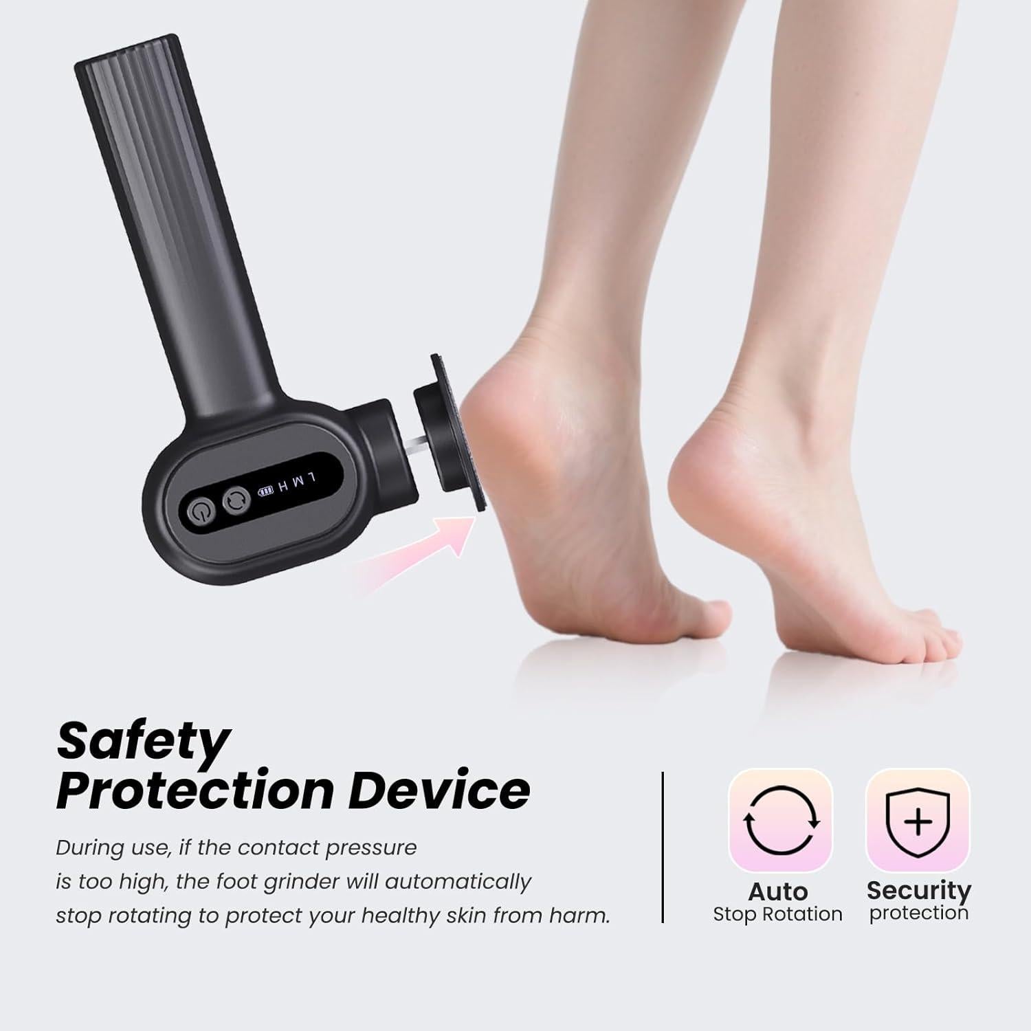 Removedor de Callos Eléctrico ANI·DIO con 20 Discos - Lima Profesional para Pies