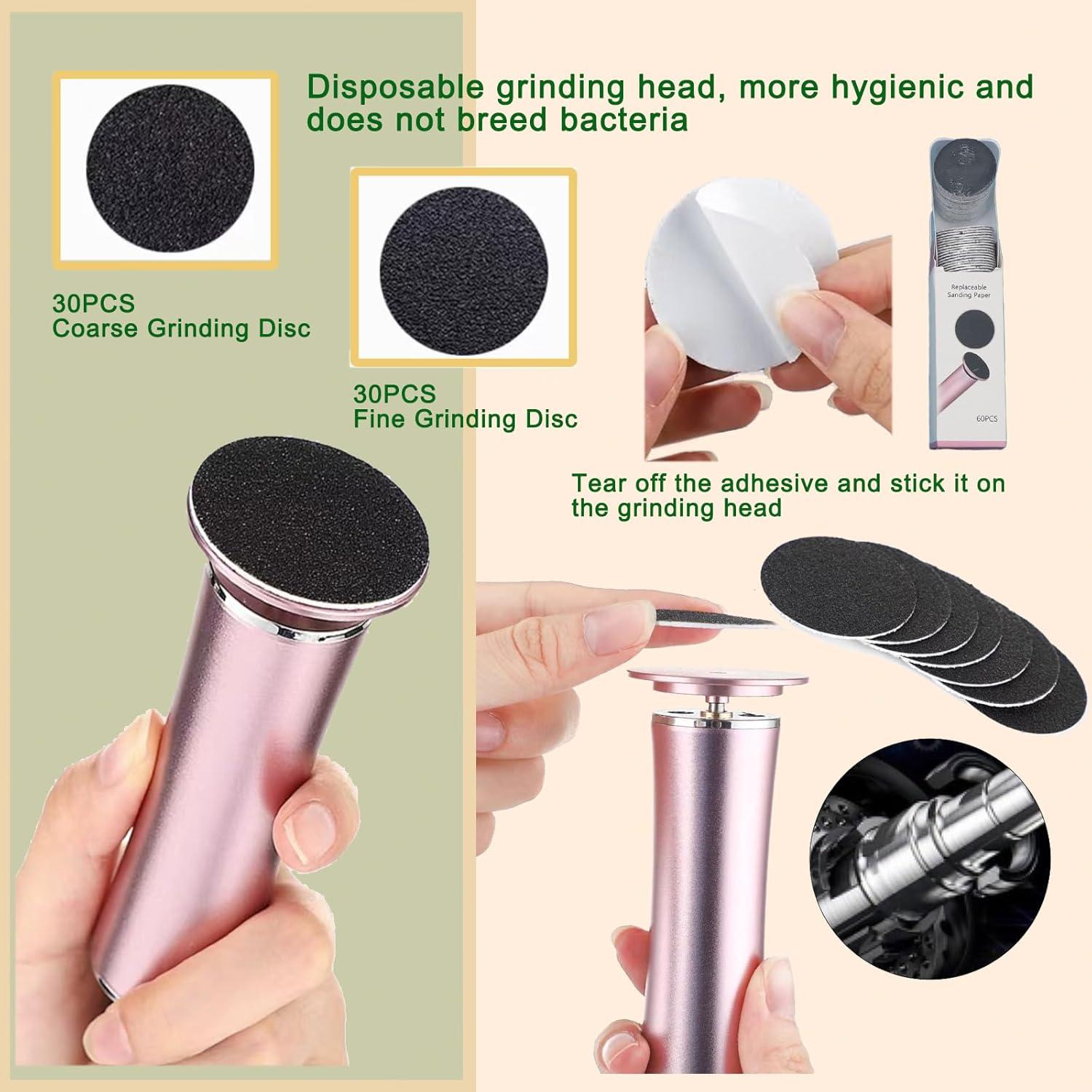 Removedor de Callos Eléctrico Darmave™ con 60 Almohadillas