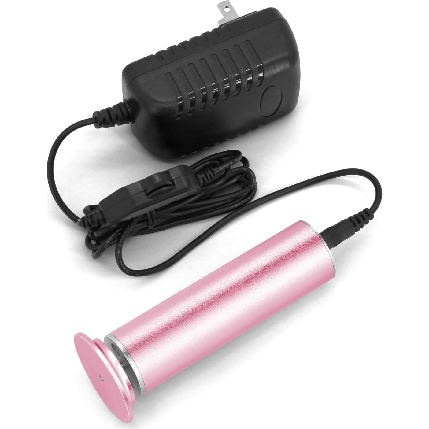 Removedor de Callos Eléctrico I.B.N Rosa con 60 Discos Lijadores