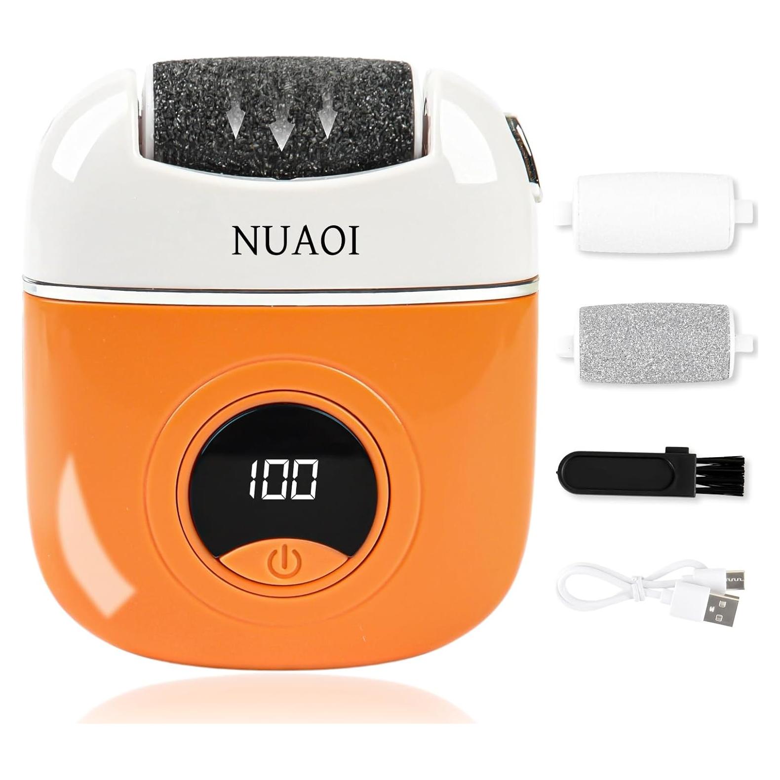 Removedor de Callos Eléctrico Nuaoi con 3 Cabezas y 2 Velocidades