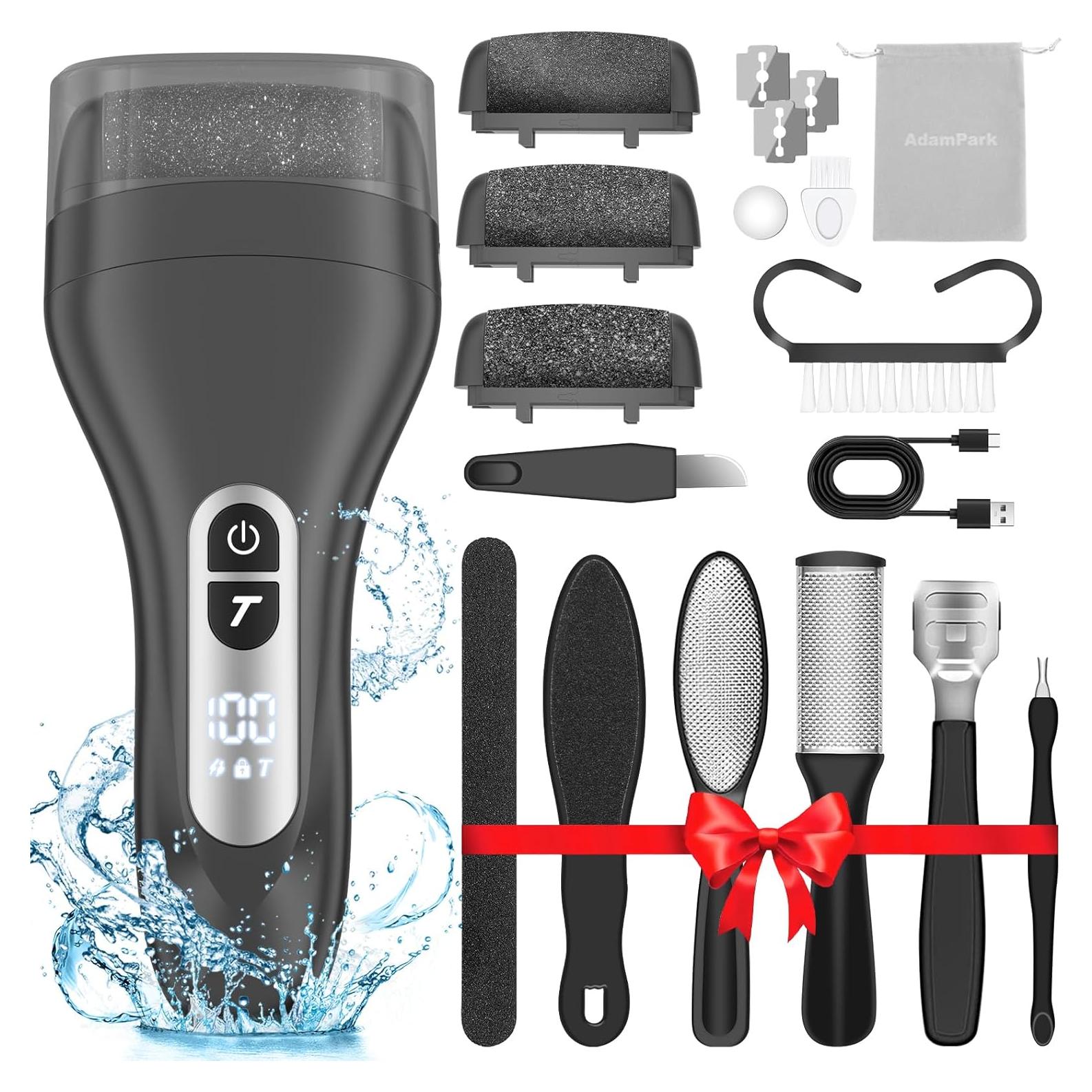 Removedor de Callos Eléctrico AdamPark 16 en 1 con Bolsa