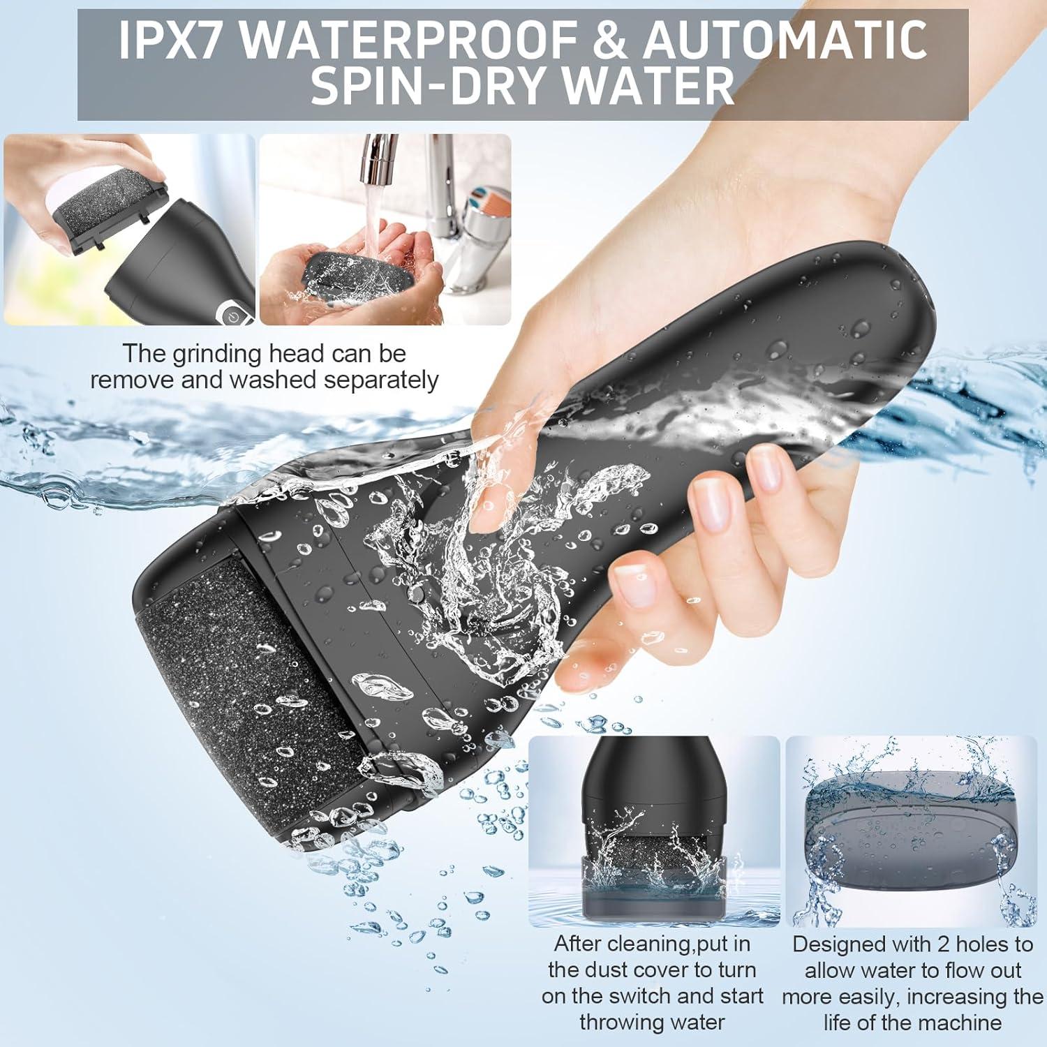 Removedor de Callos Eléctrico AdamPark 16 en 1 con Bolsa