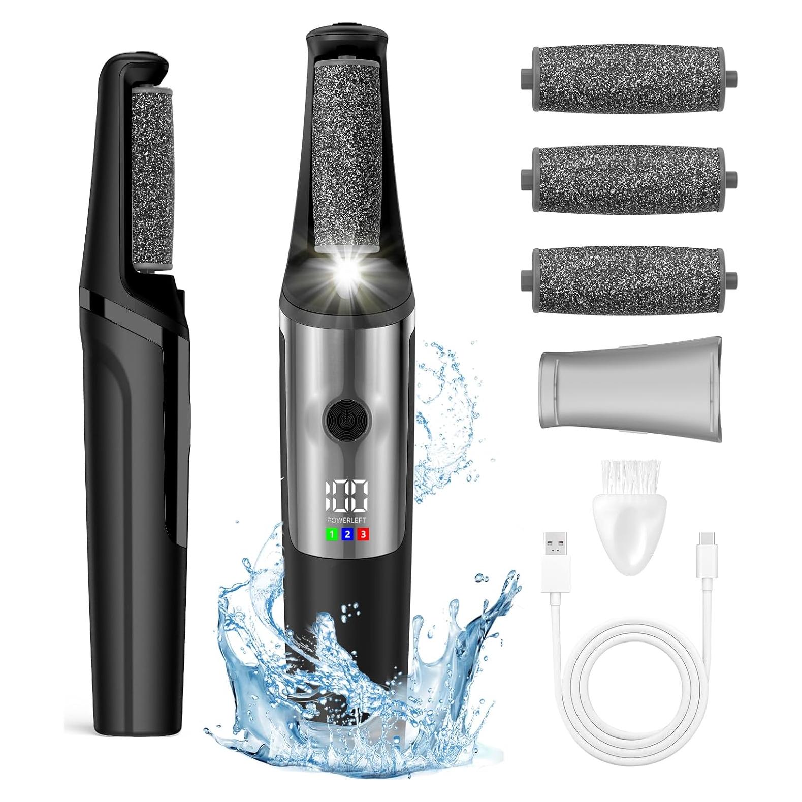 Removedor eléctrico de callos para pies Felizshop - Kit completo