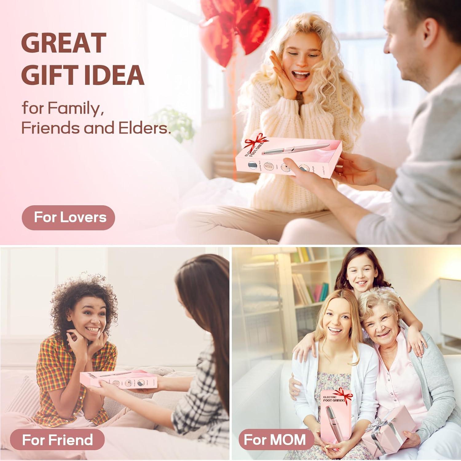 Removedor de Callos Eléctrico ZABOUL Varita de Pedicura Rosa