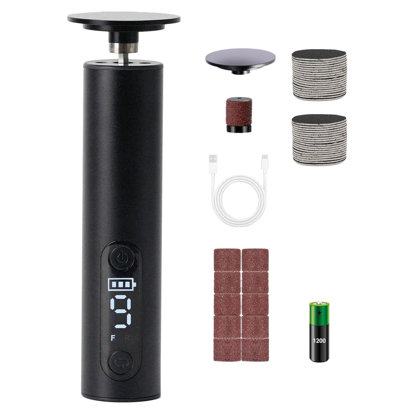 Removedor de Callos Eléctrico Cesekao Obsidiana 9 Velocidades