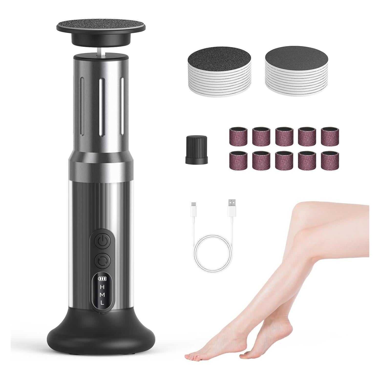 Removedor de Callos Eléctrico ANI-DIO 15 cm con 40 Discos