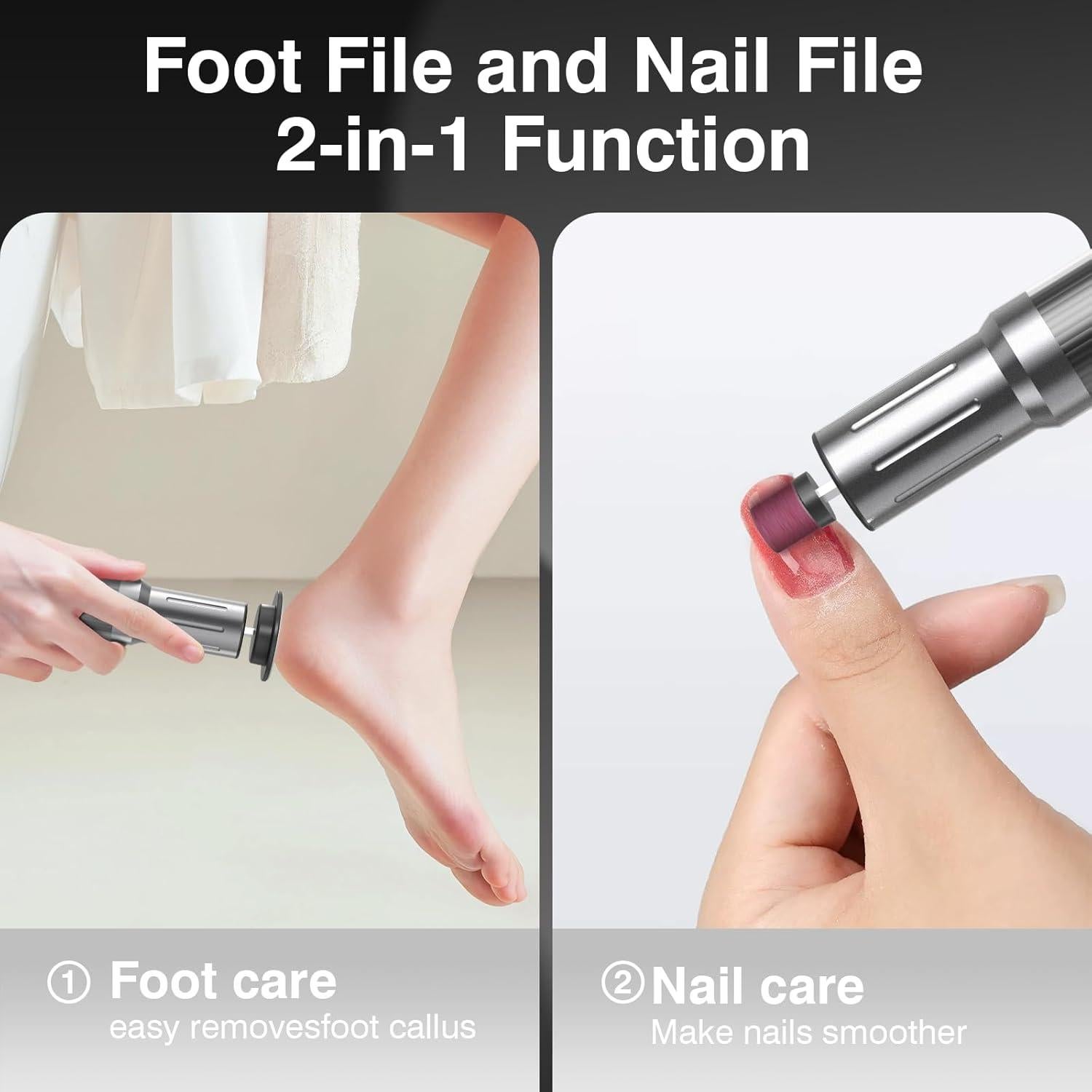 Removedor de Callos Eléctrico ANI-DIO 15 cm con 40 Discos