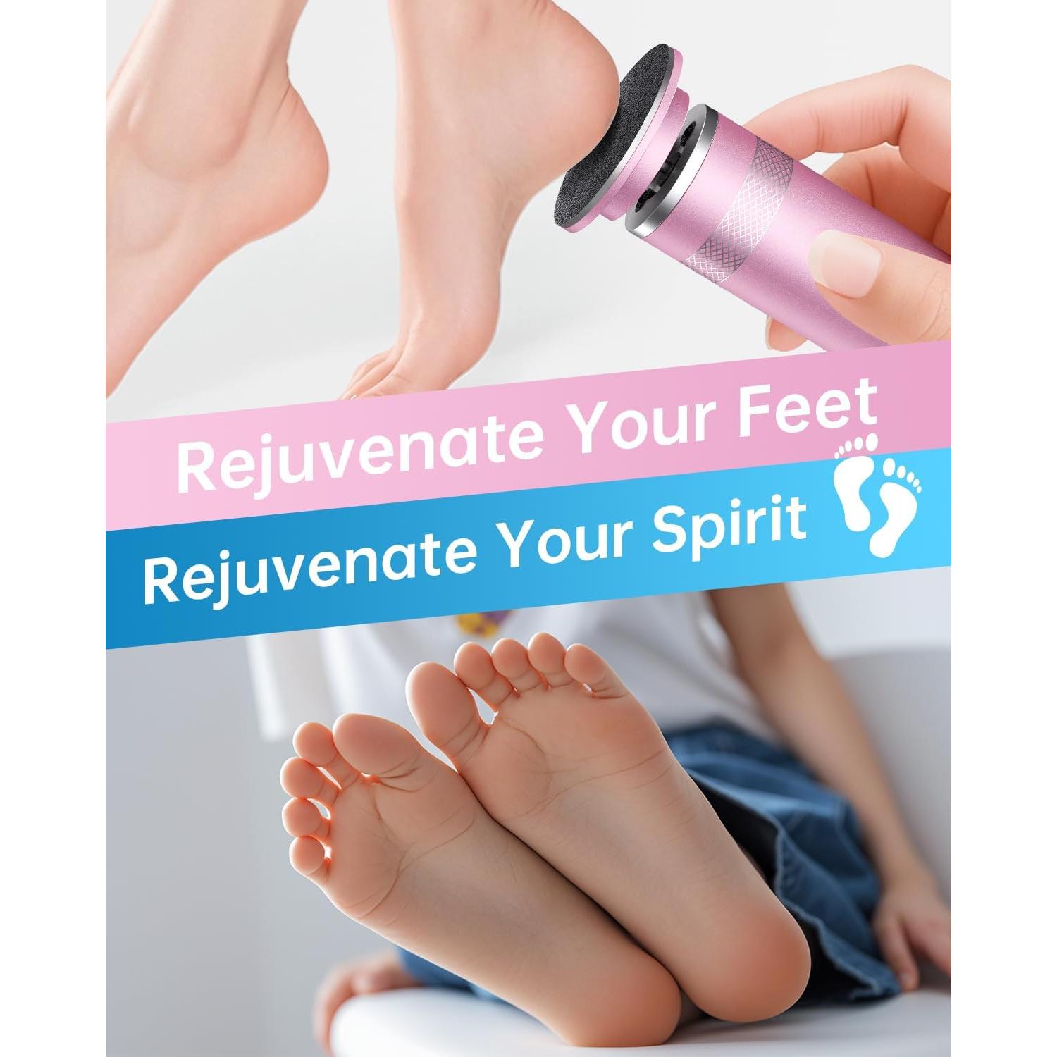 Removedor de Callos Eléctrico Tohecu FCM-08 Rosa 60 Discos