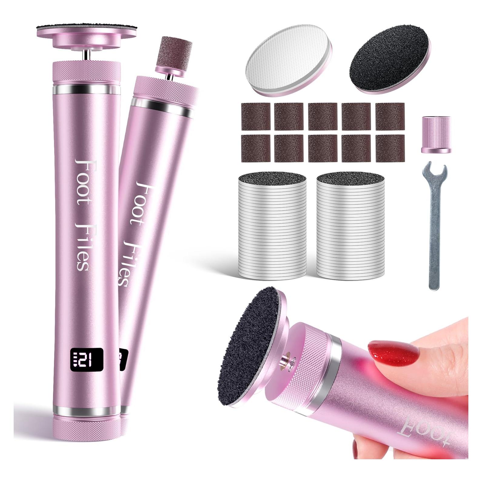 Removedor de Callos Eléctrico Buqikma 12 Velocidades Recargable