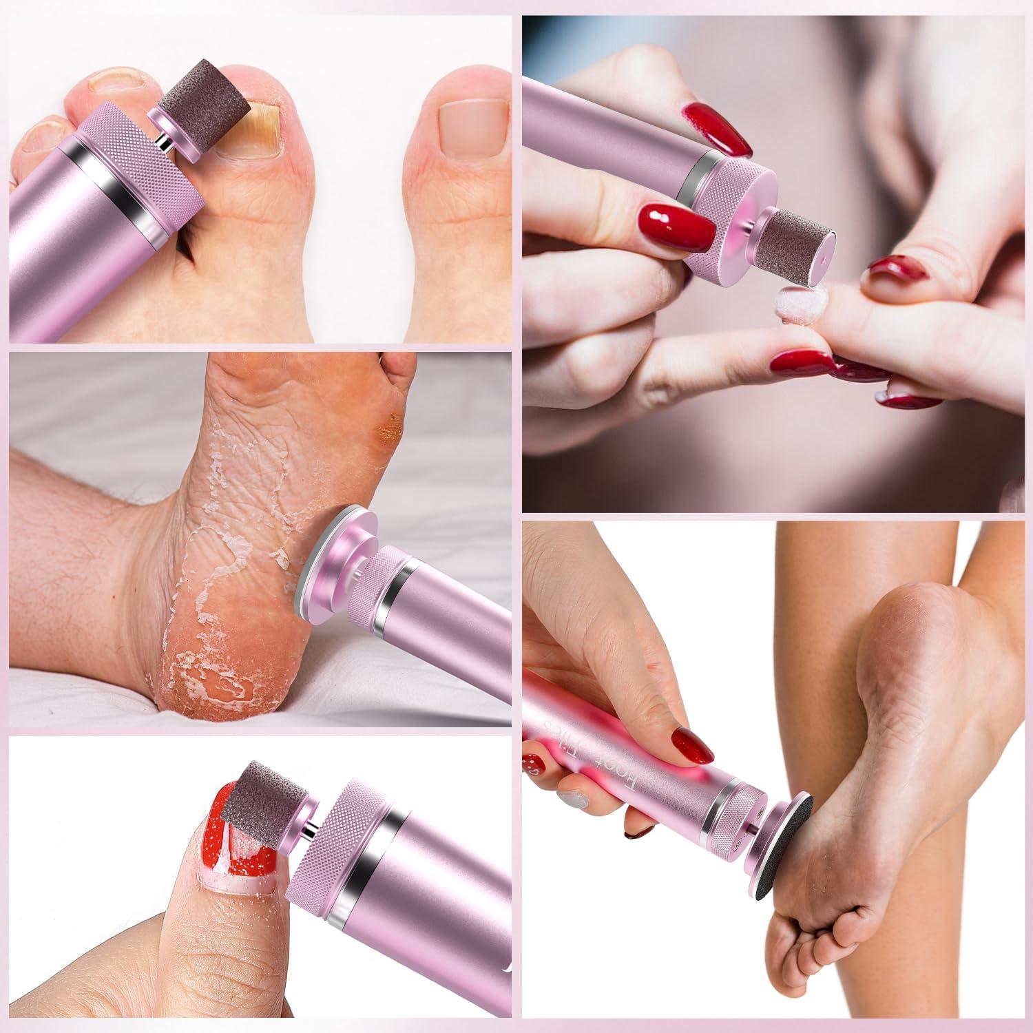 Removedor de Callos Eléctrico Buqikma 12 Velocidades Recargable