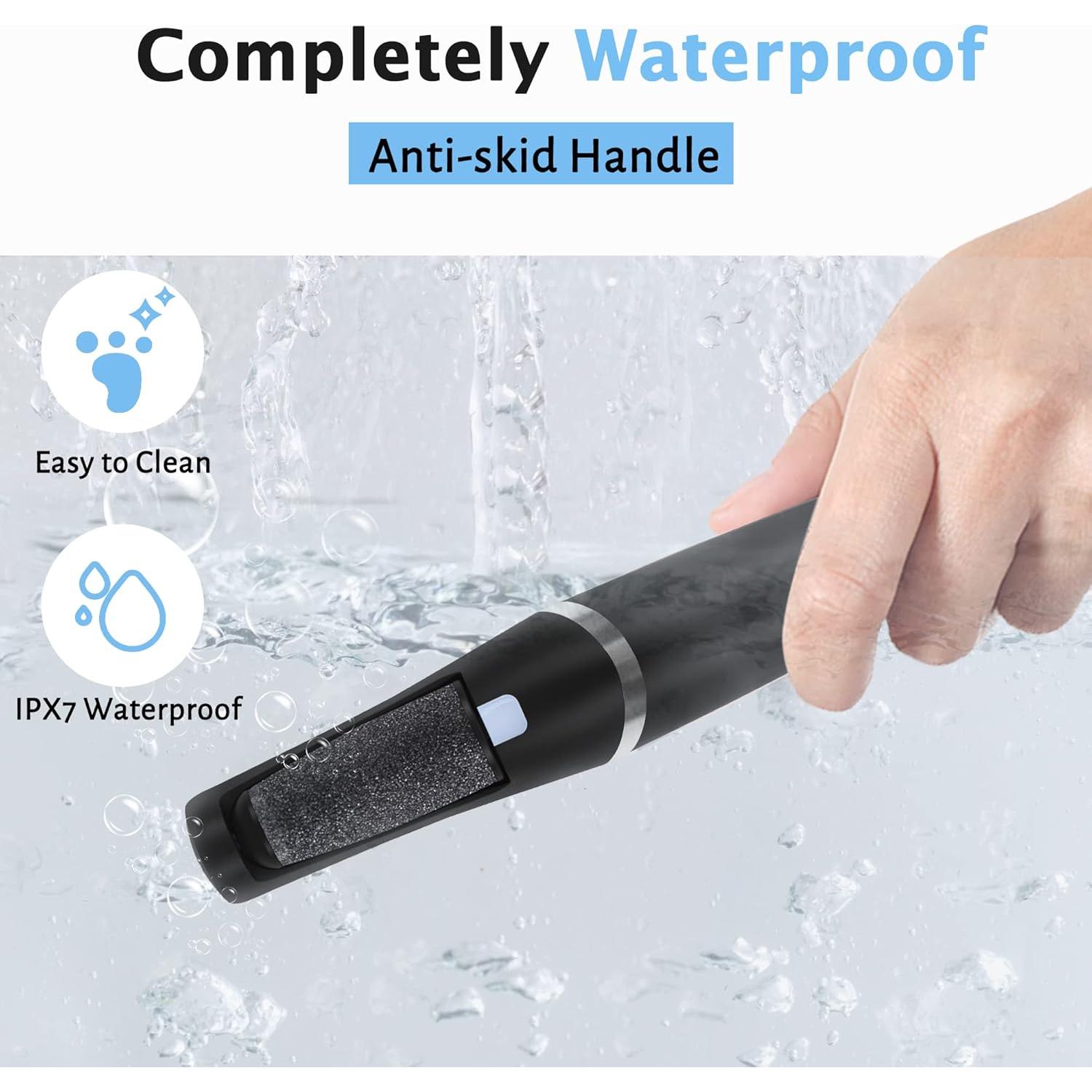 Removedor de Callos Eléctrico Heeles ZCX-4B, 4 Cabezas, Recargable