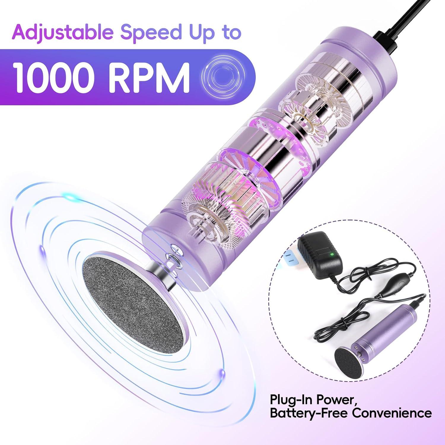 Removedor de Callos Eléctrico StepLively 11.94 cm con 60 Discos