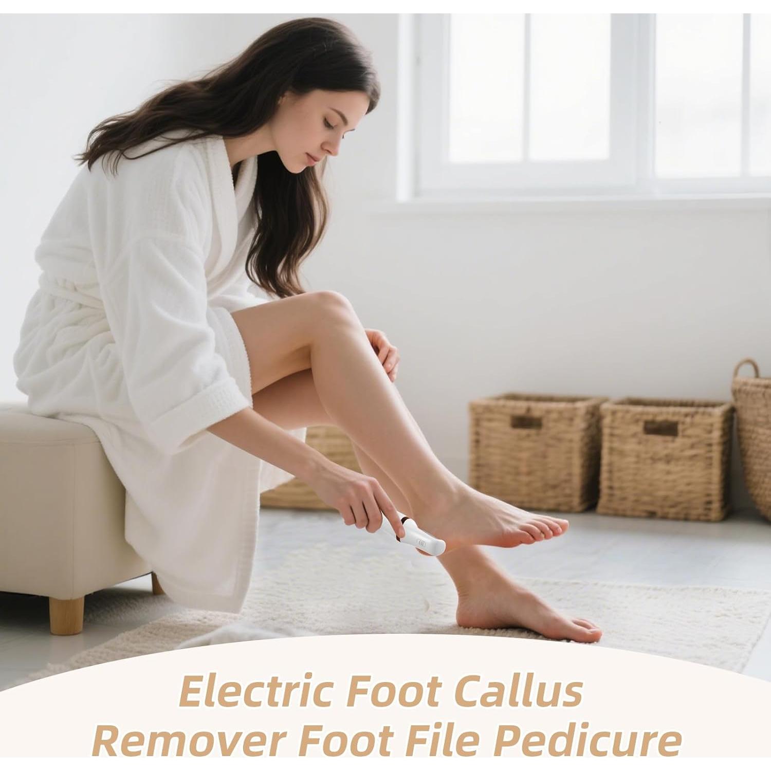 Removedor de Callos Eléctrico Incamity, Lima Portátil para Pies