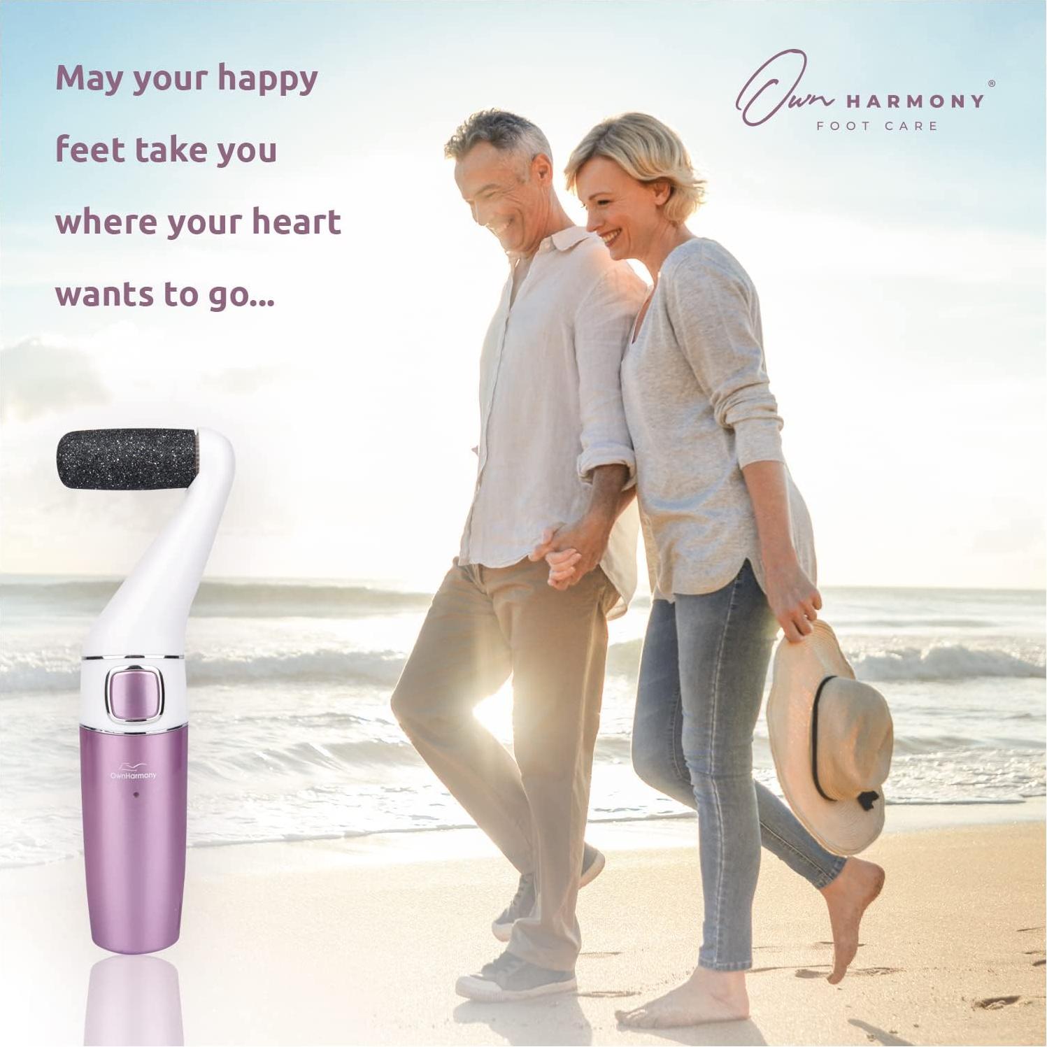 Removedor de Callos Eléctrico Own Harmony CR1700 Rosa Satinado