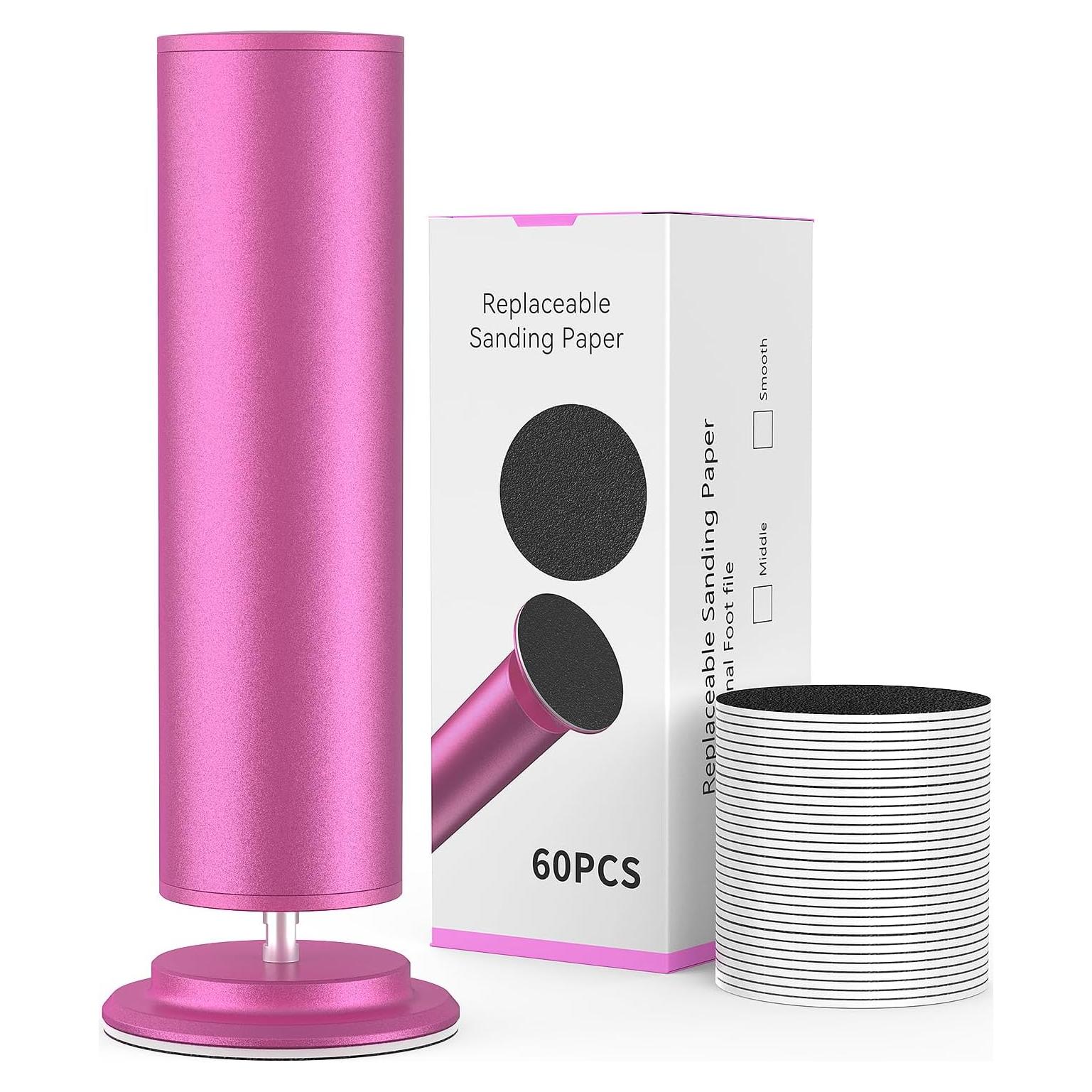 Removedor de Callos Eléctrico Ekaipo Rosa con 60 Discos