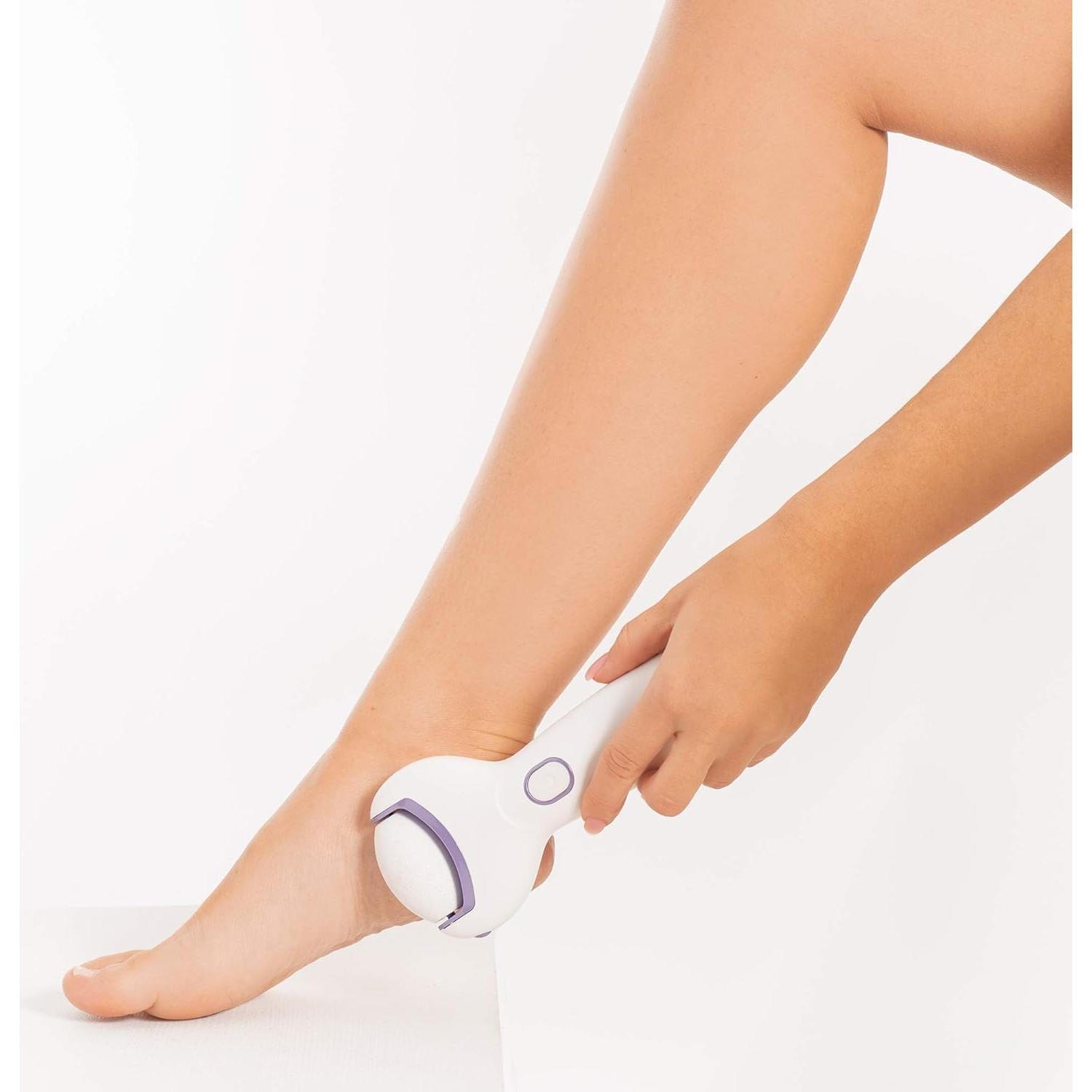 Lima de pies automática AmazonUs 4286PT, elimina callos y piel áspera