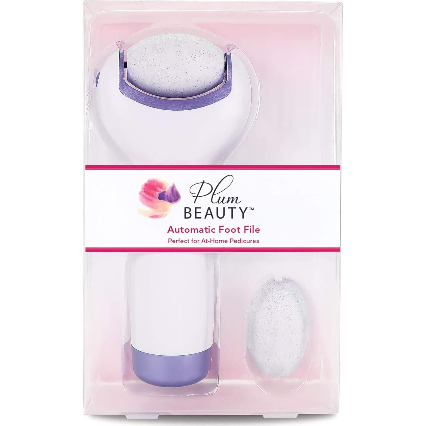 Lima de pies automática AmazonUs 4286PT, elimina callos y piel áspera