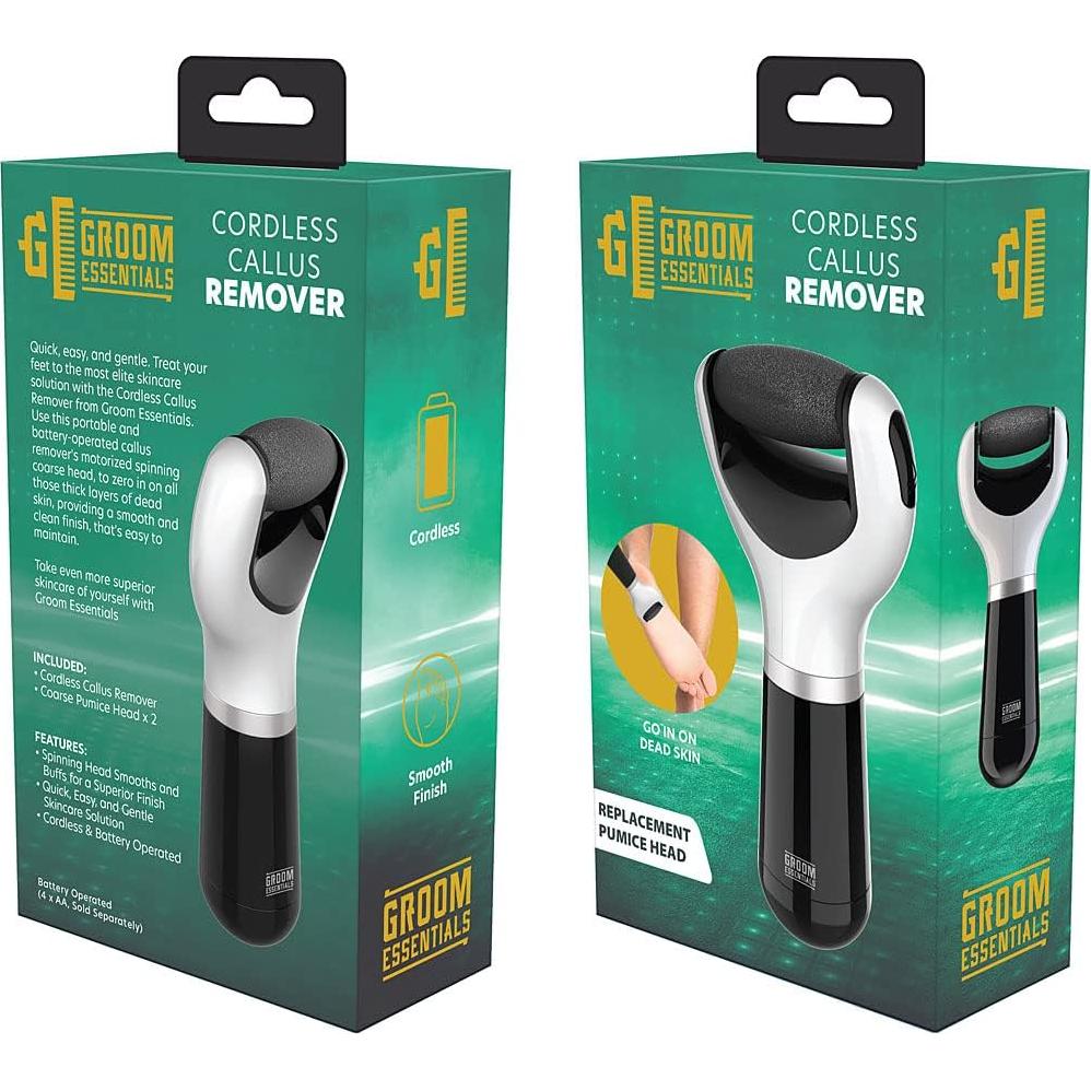 Removedor de Callos Eléctrico ChargeWorx GE401 Inalámbrico