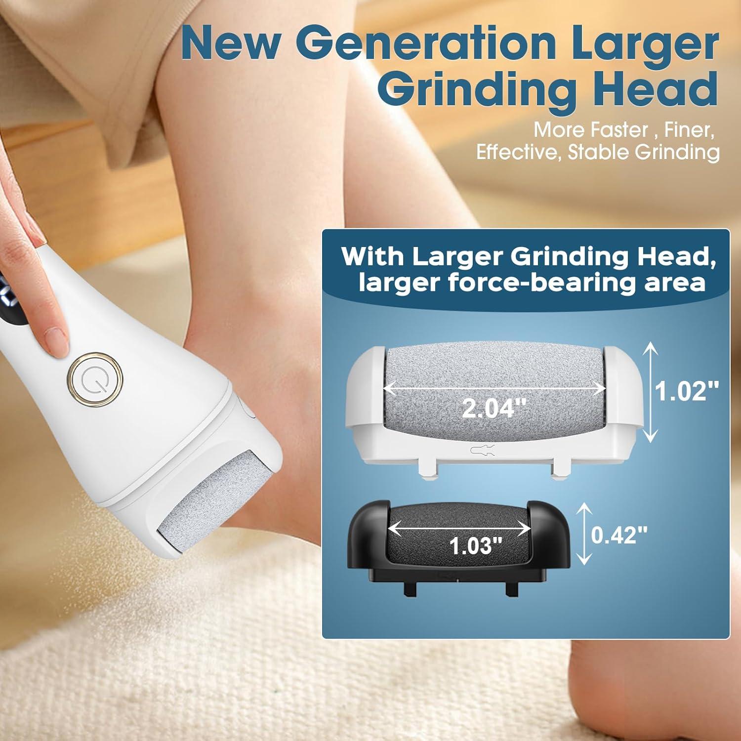 Removedor de Callos Eléctrico Hoxida con 3 Velocidades y Kit de Pedicura