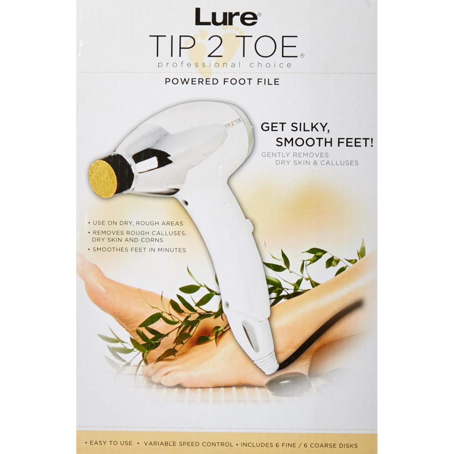 Removedor de Callos Eléctrico Tip2Toe Profesional Blanco