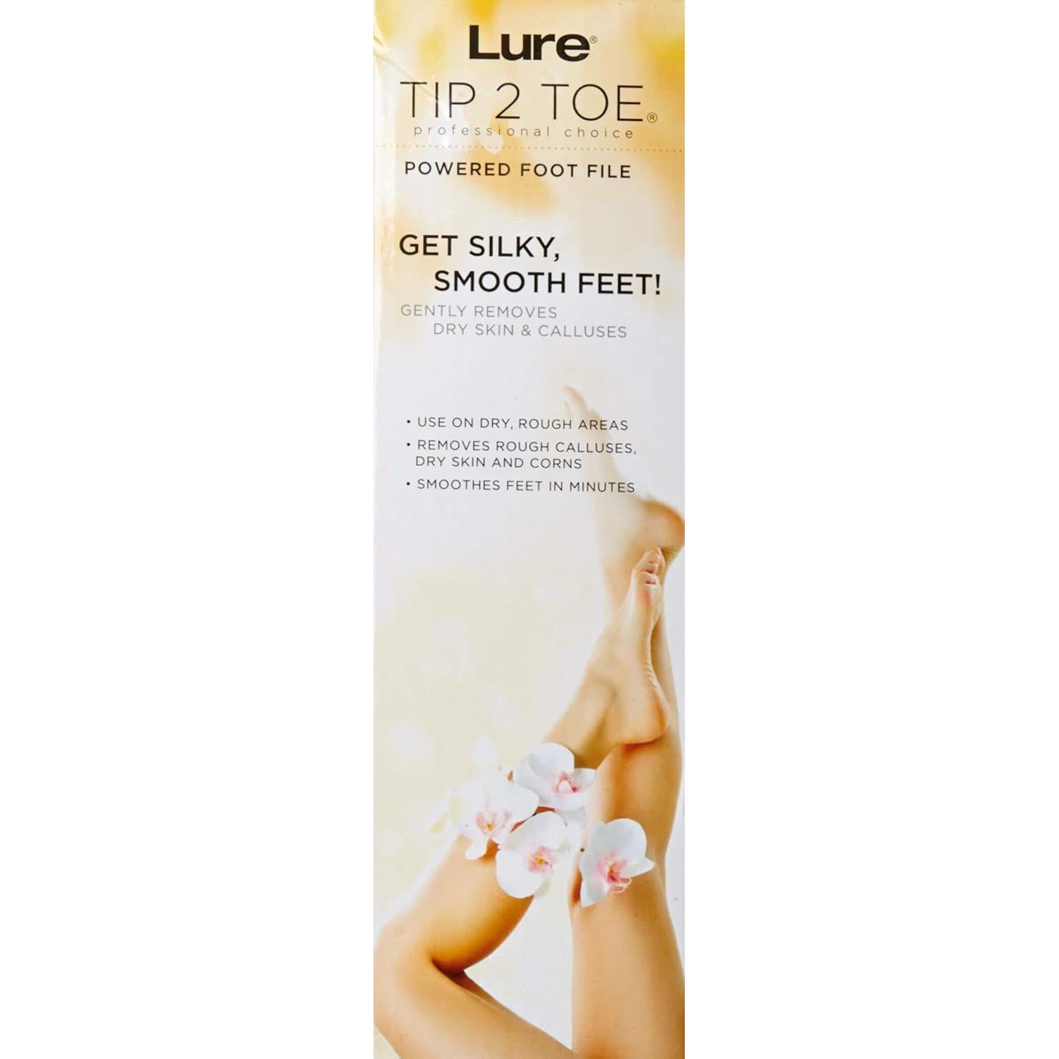 Removedor de Callos Eléctrico Tip2Toe Profesional Blanco