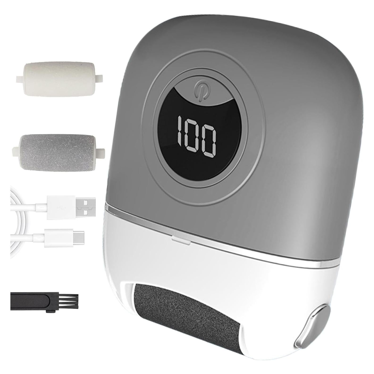 Removedor de Callos Eléctrico NUOKOU EFF-PY02 Gris Recargable USB