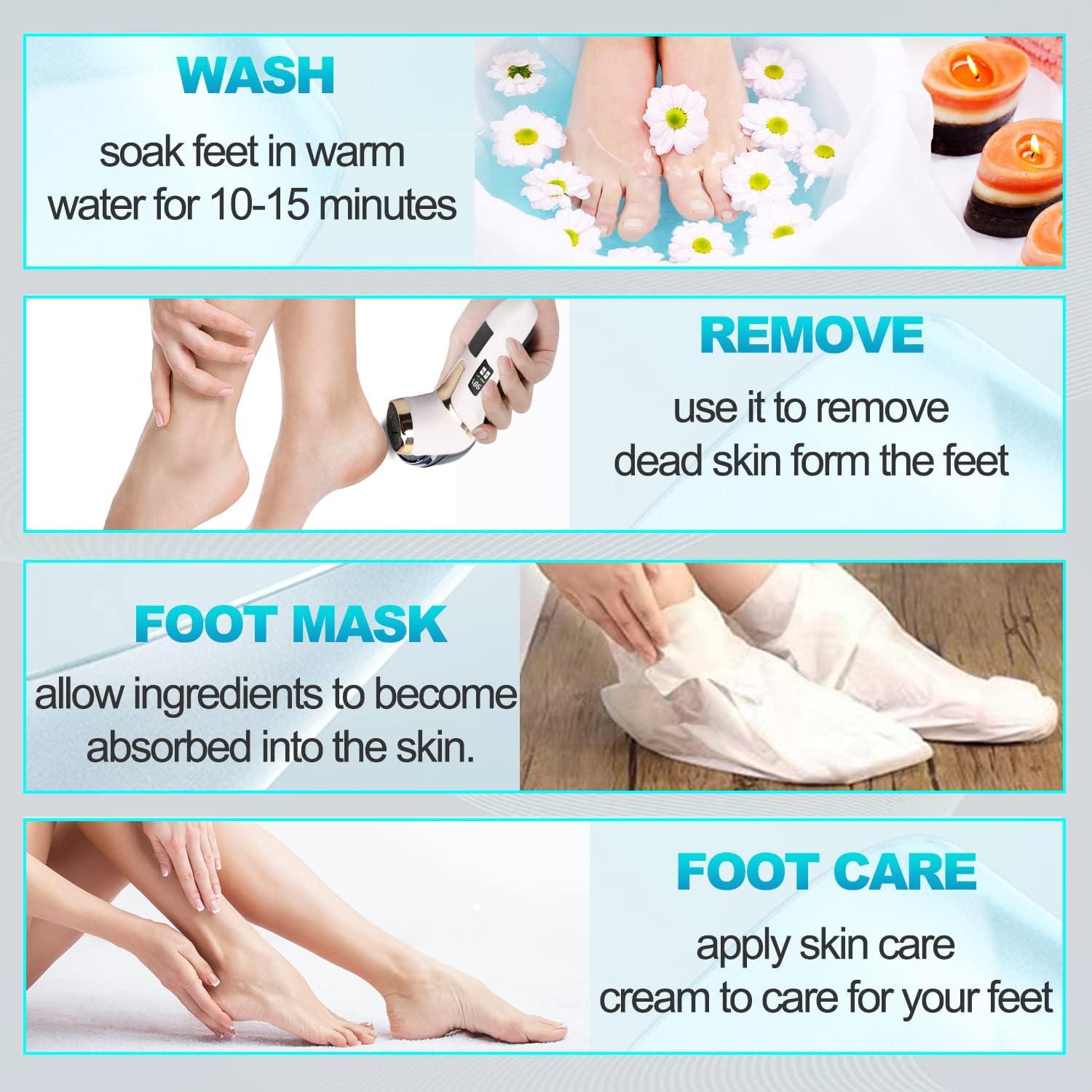 Removedor de Callos Eléctrico AMPK con Aspiradora y 3 Cabezas