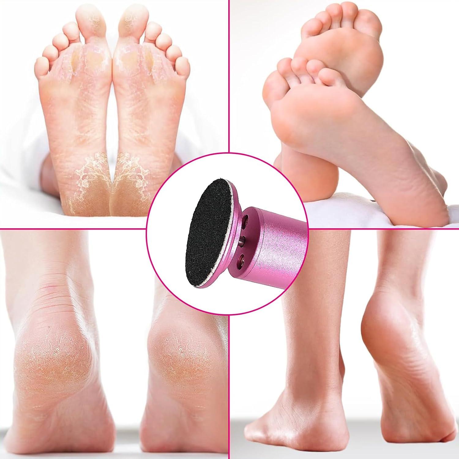 Removedor de Callos Eléctrico PENSDORE con 60 Papeles de Lija