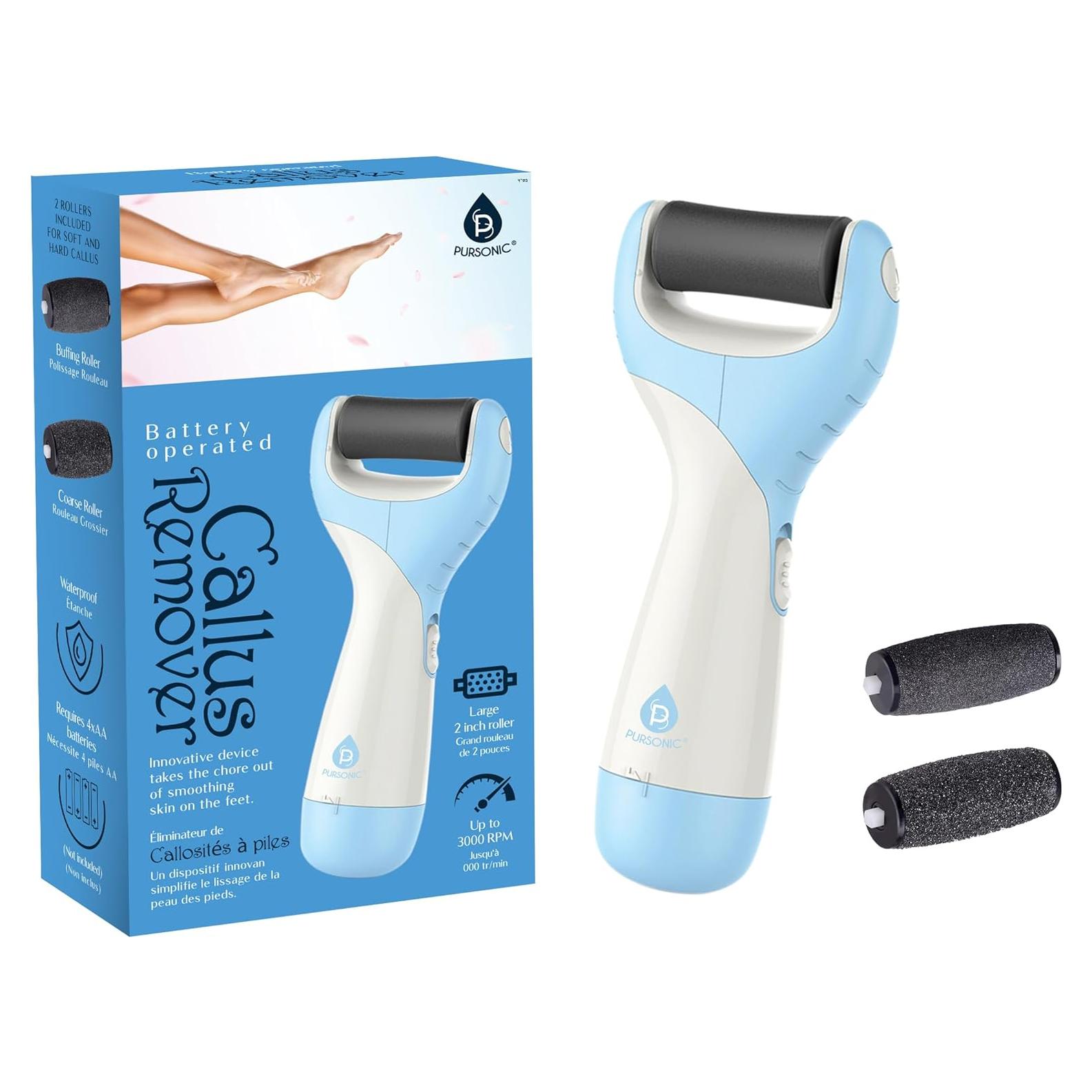 Removedor de Callos Eléctrico Pursonic CR500 Azul - Lima para Pies