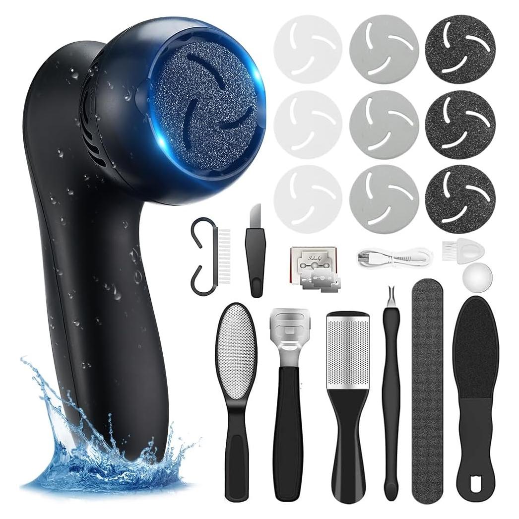 Removedor de Callos Eléctrico PRAIMY Inalámbrico IPX7 9 Cabezas