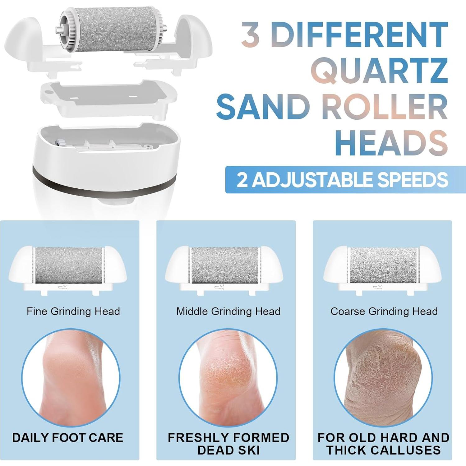 Removedor de Callos Eléctrico ANGLECHAT 18 en 1 Impermeable