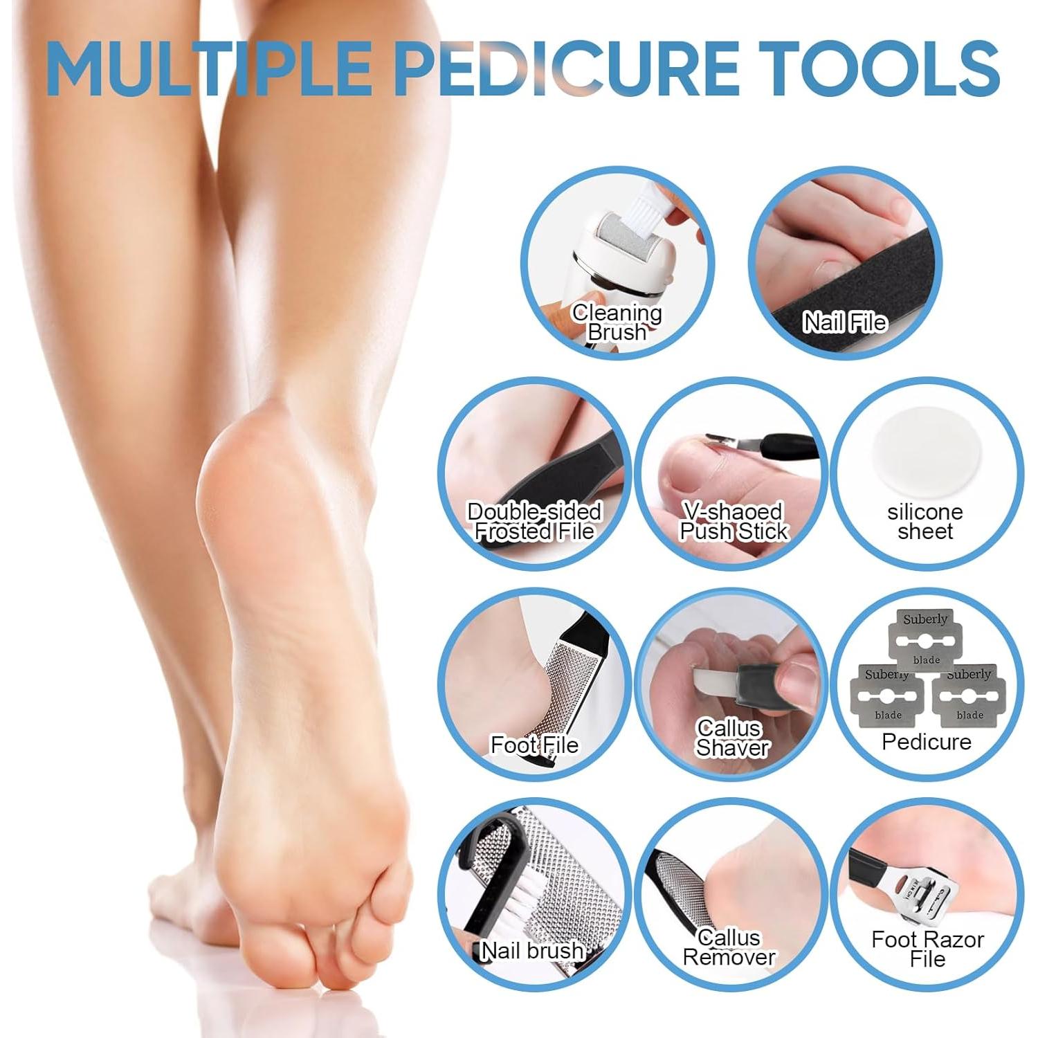 Removedor de Callos Eléctrico ANGLECHAT 18 en 1 Impermeable