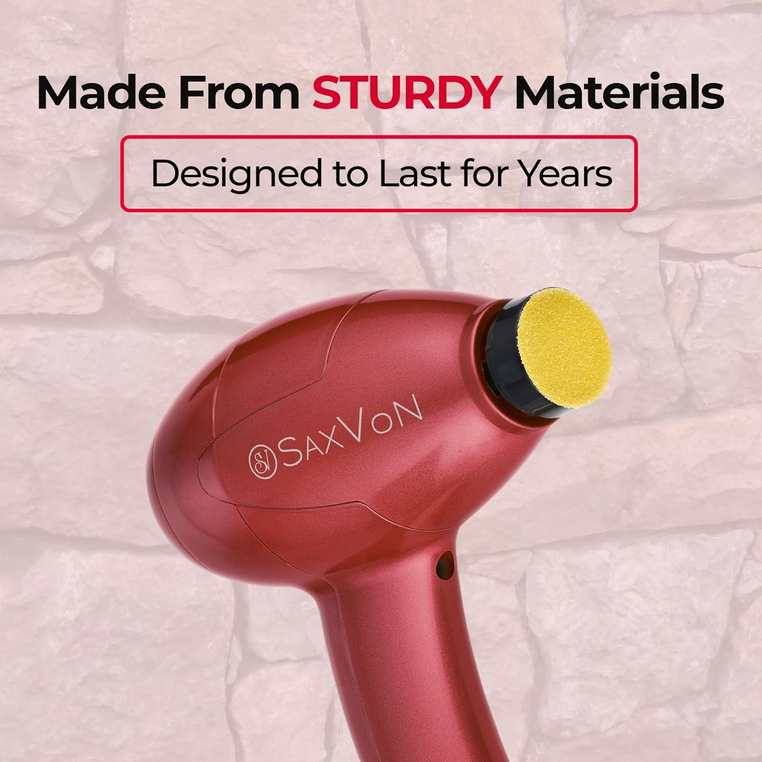 Máquina Eléctrica para Callos SaxVon FM101, 65W, 12 Accesorios