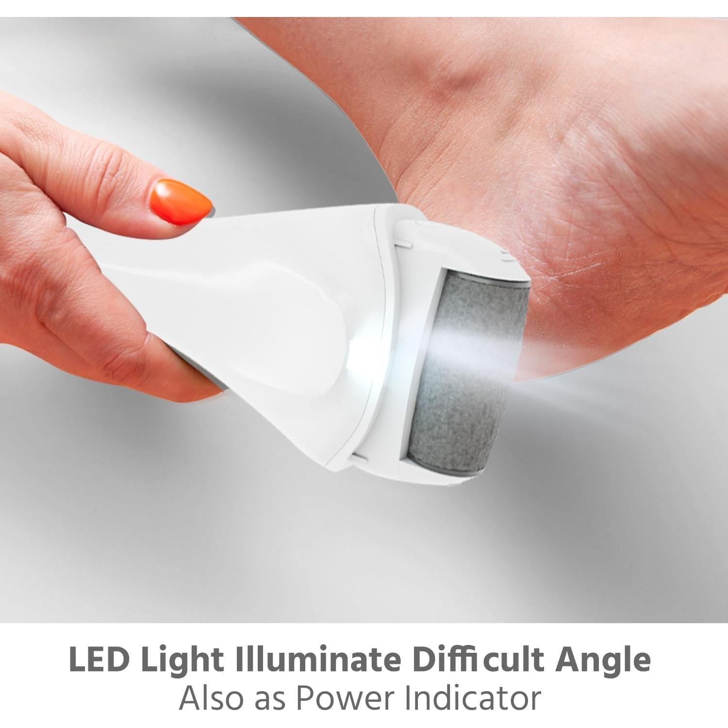 Removedor de Callos Eléctrico PeakTrend PT87428 con 3 Cabezas