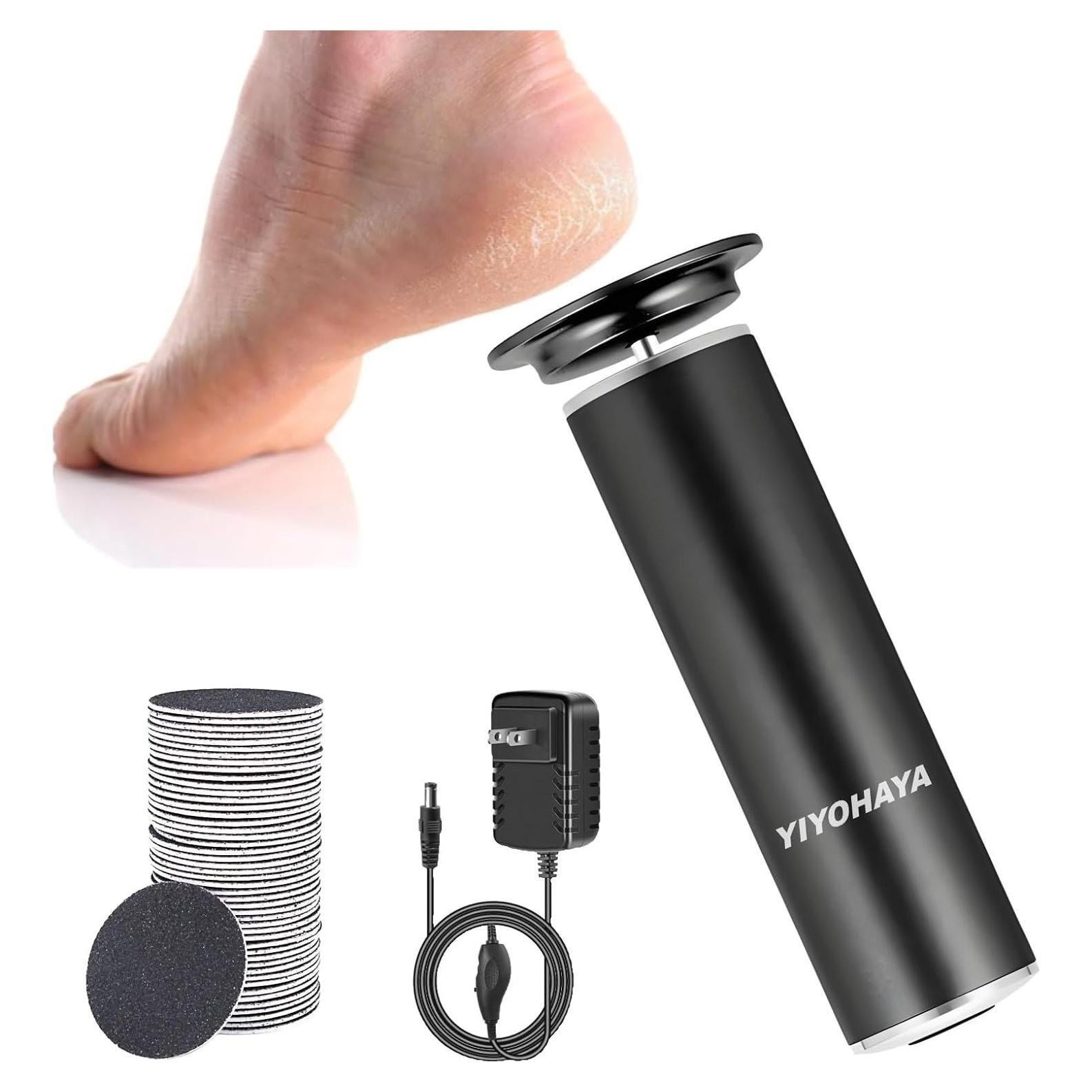Removedor de Callos Eléctrico YIYOHAYA con 60 Discos de Lija