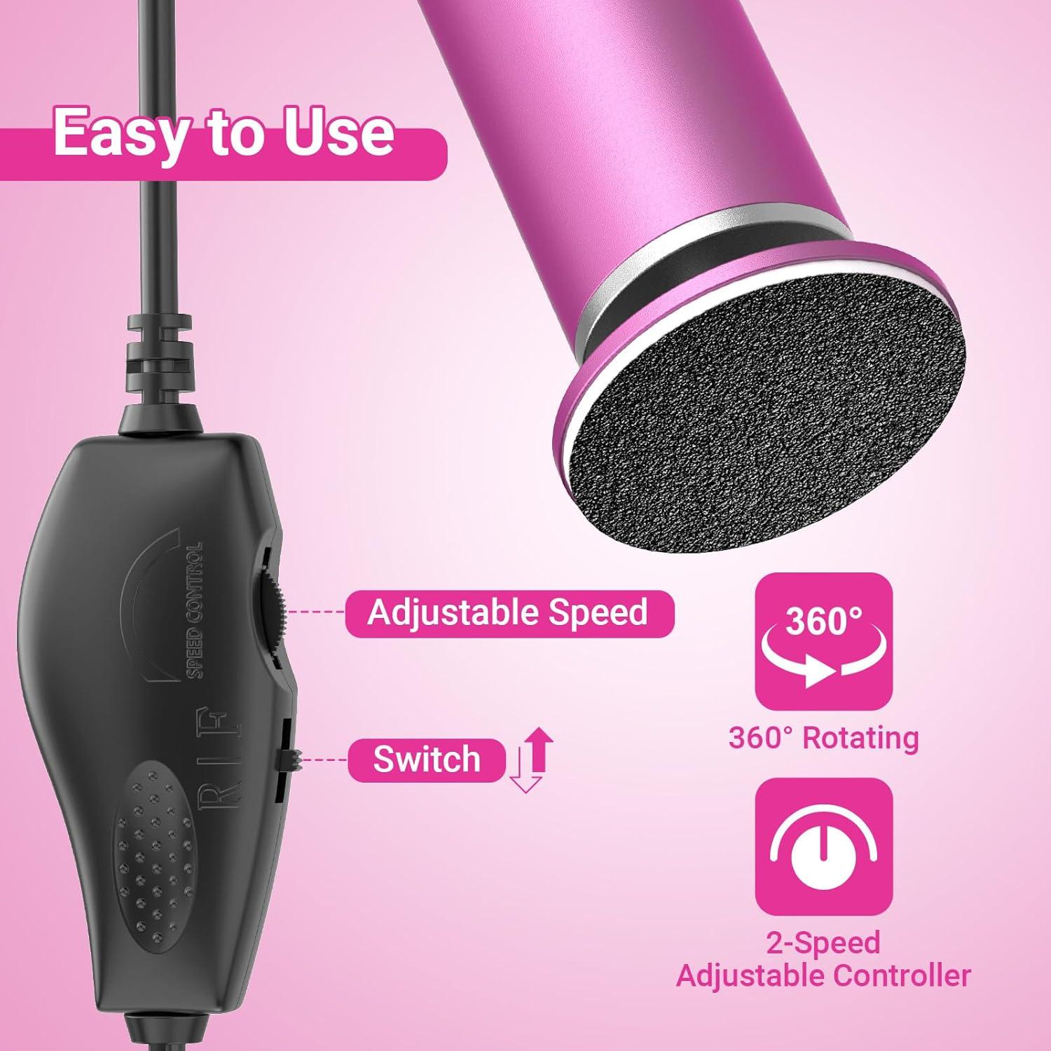 Removedor de Callos Eléctrico INTRO WILD con 80 Discos