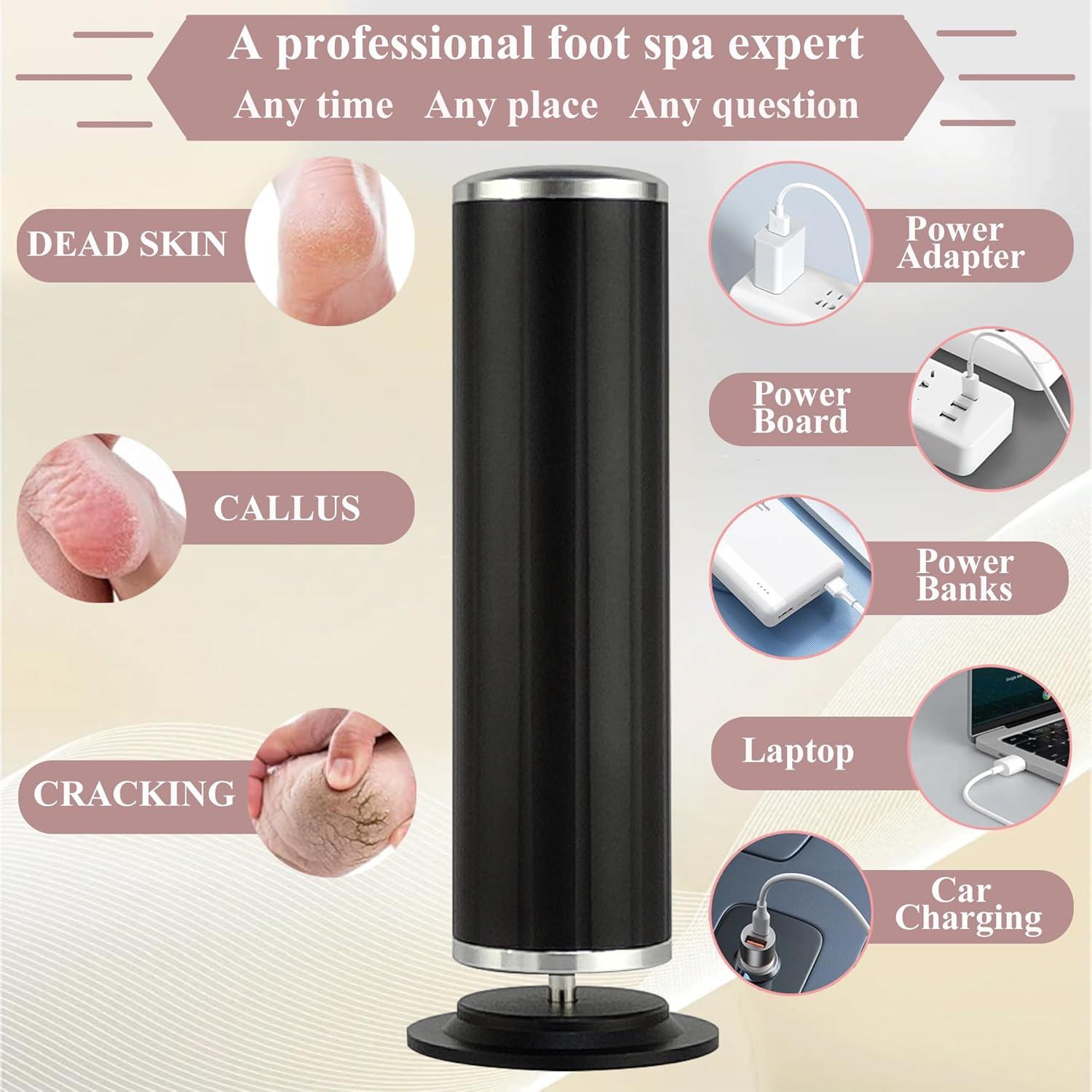 Removedor de Callos Eléctrico LiQiAMEi USB con 60 Discos