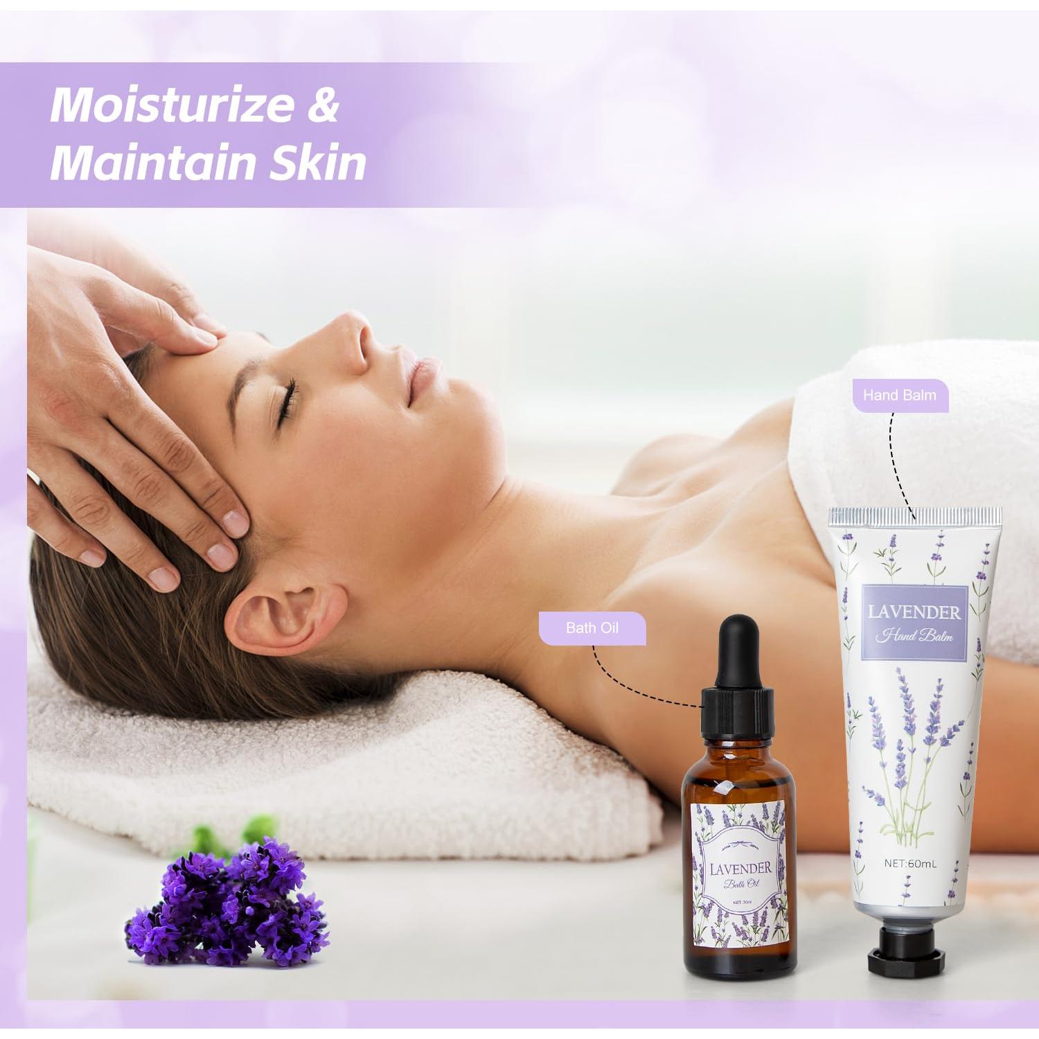 Set de Regalo de Spa de Lavanda Frerdui - 11 Piezas