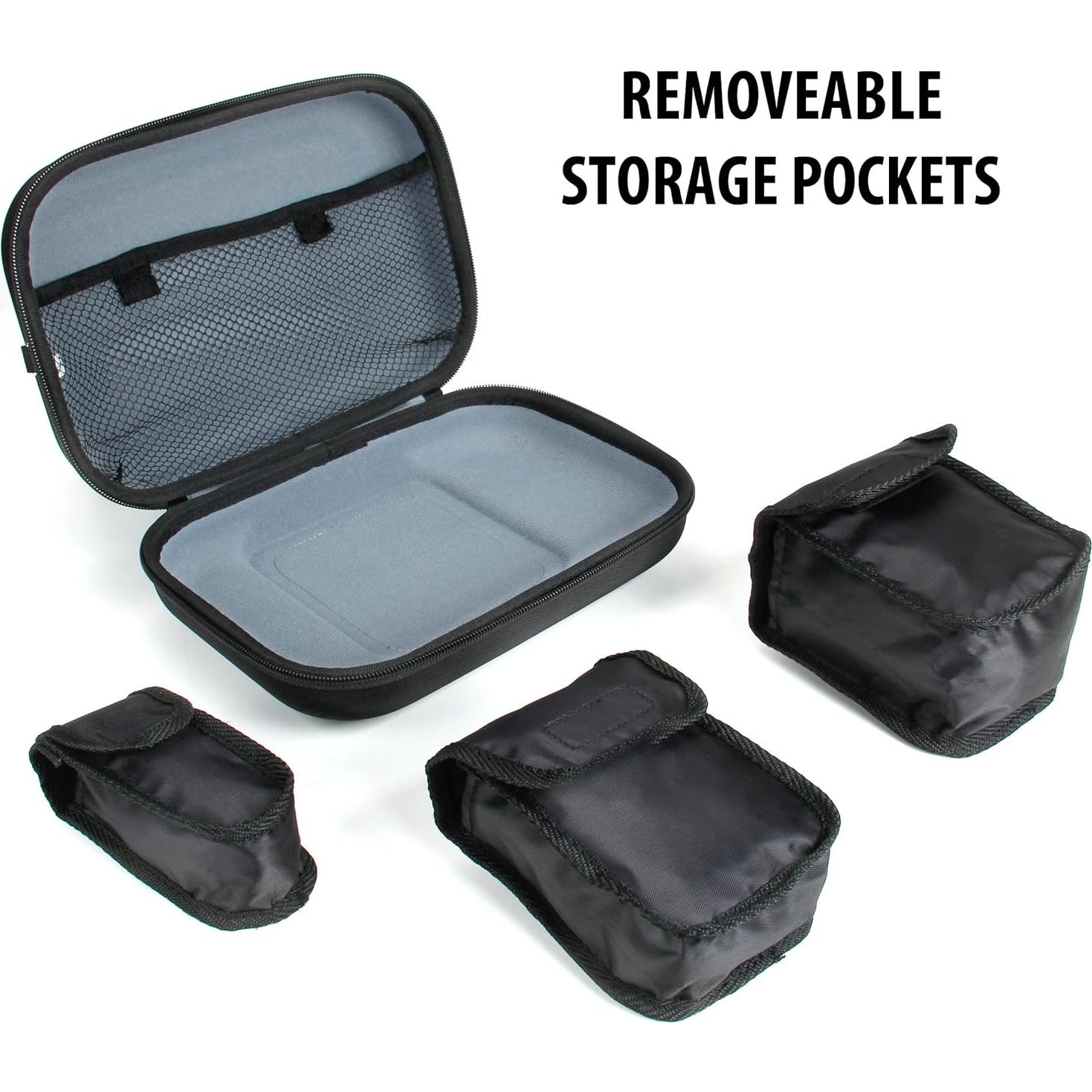 Funda para Removedor de Callos USA Gear - Carcasa Dura, Negro