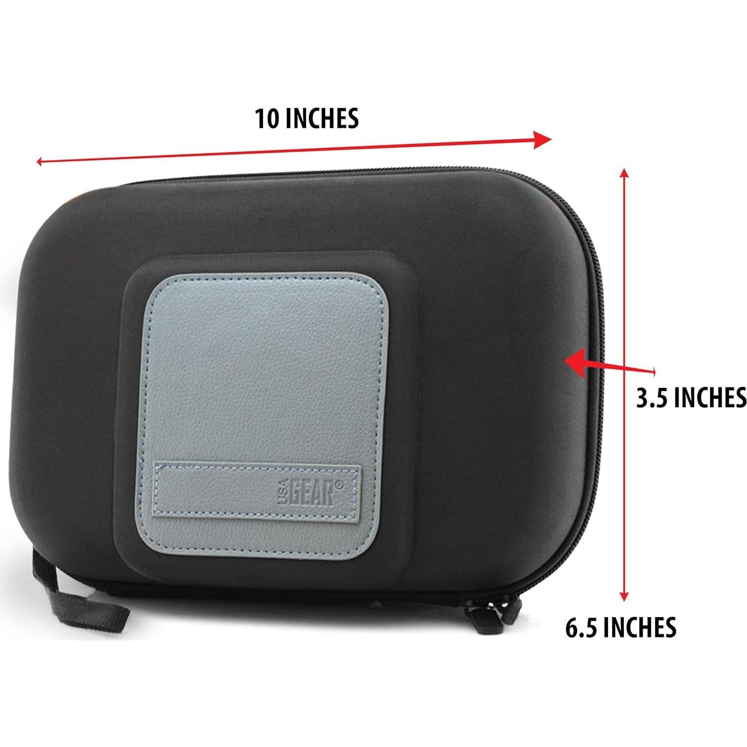 Funda para Removedor de Callos USA Gear - Carcasa Dura, Negro