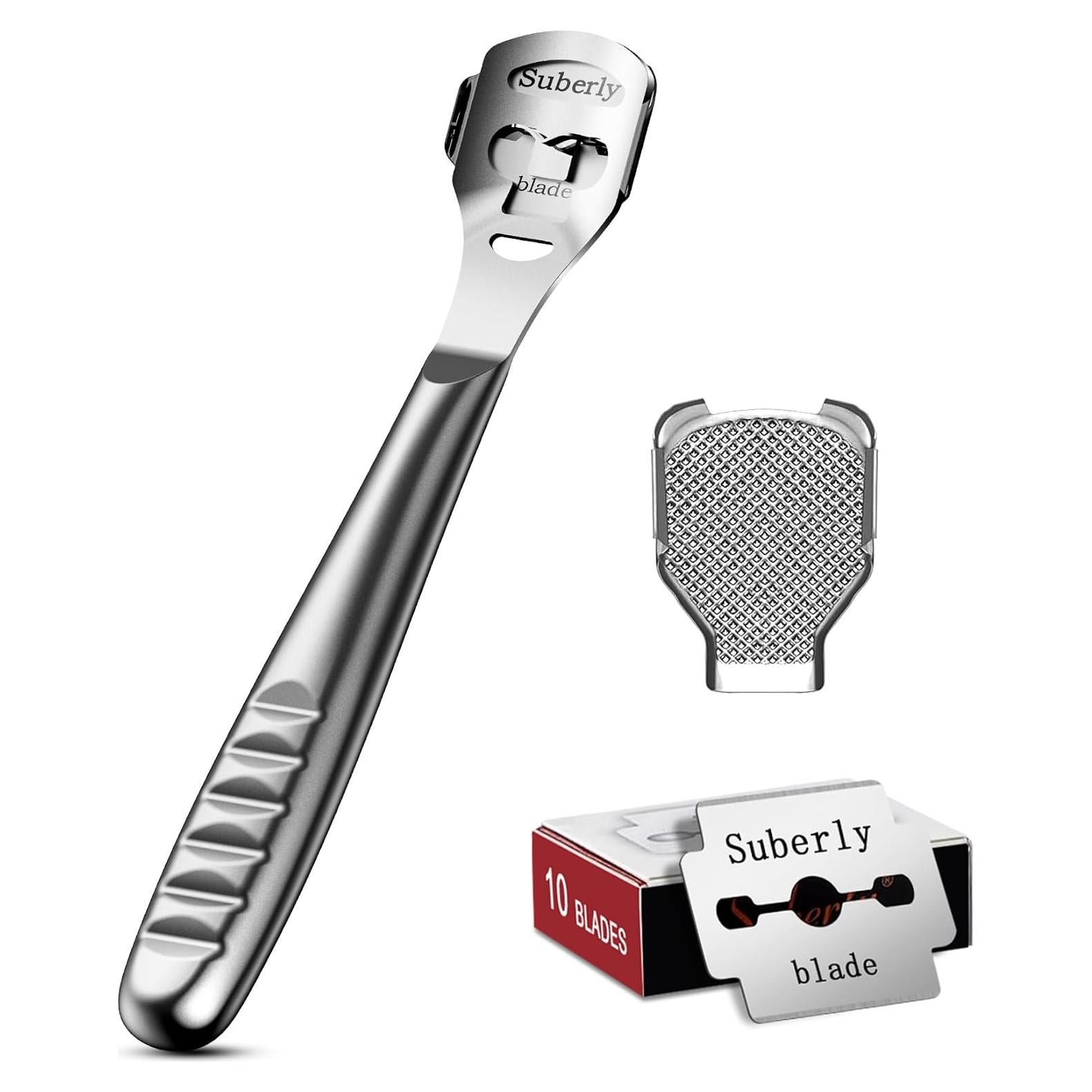 Raspador de Callos BALUCA Acero Inoxidable con 10 Cuchillas